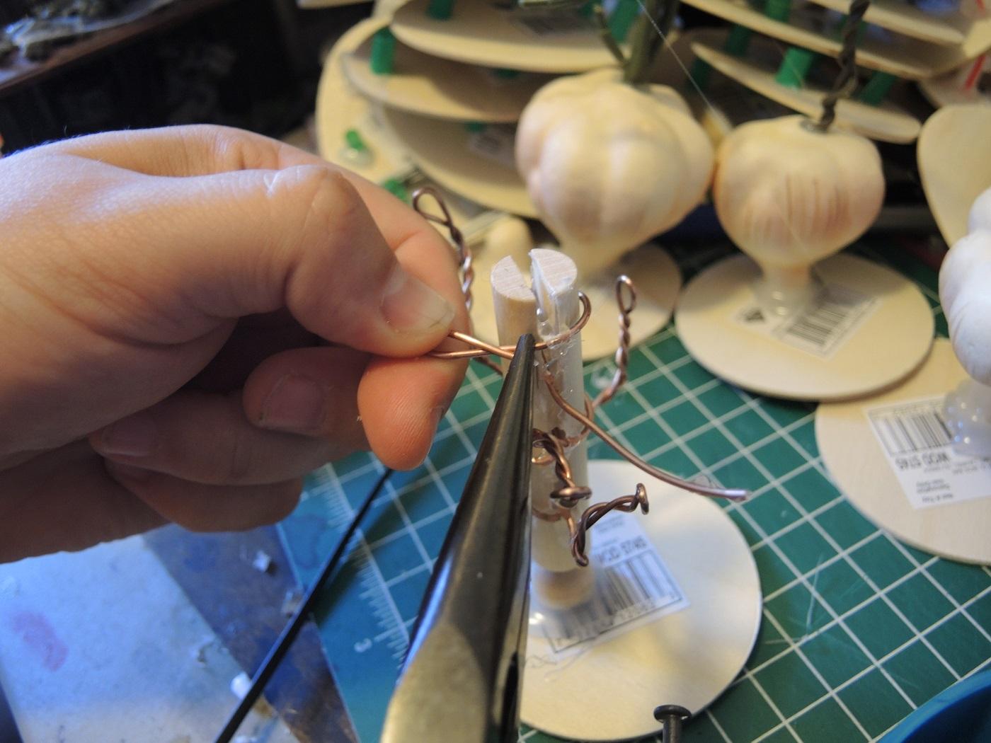 Alien, Commission, Garlic, Hot Glue, Hotglue, Jungle, Straws, Terrain, Tutorial, Waaazag, Waazag, Wood, Work In Progress