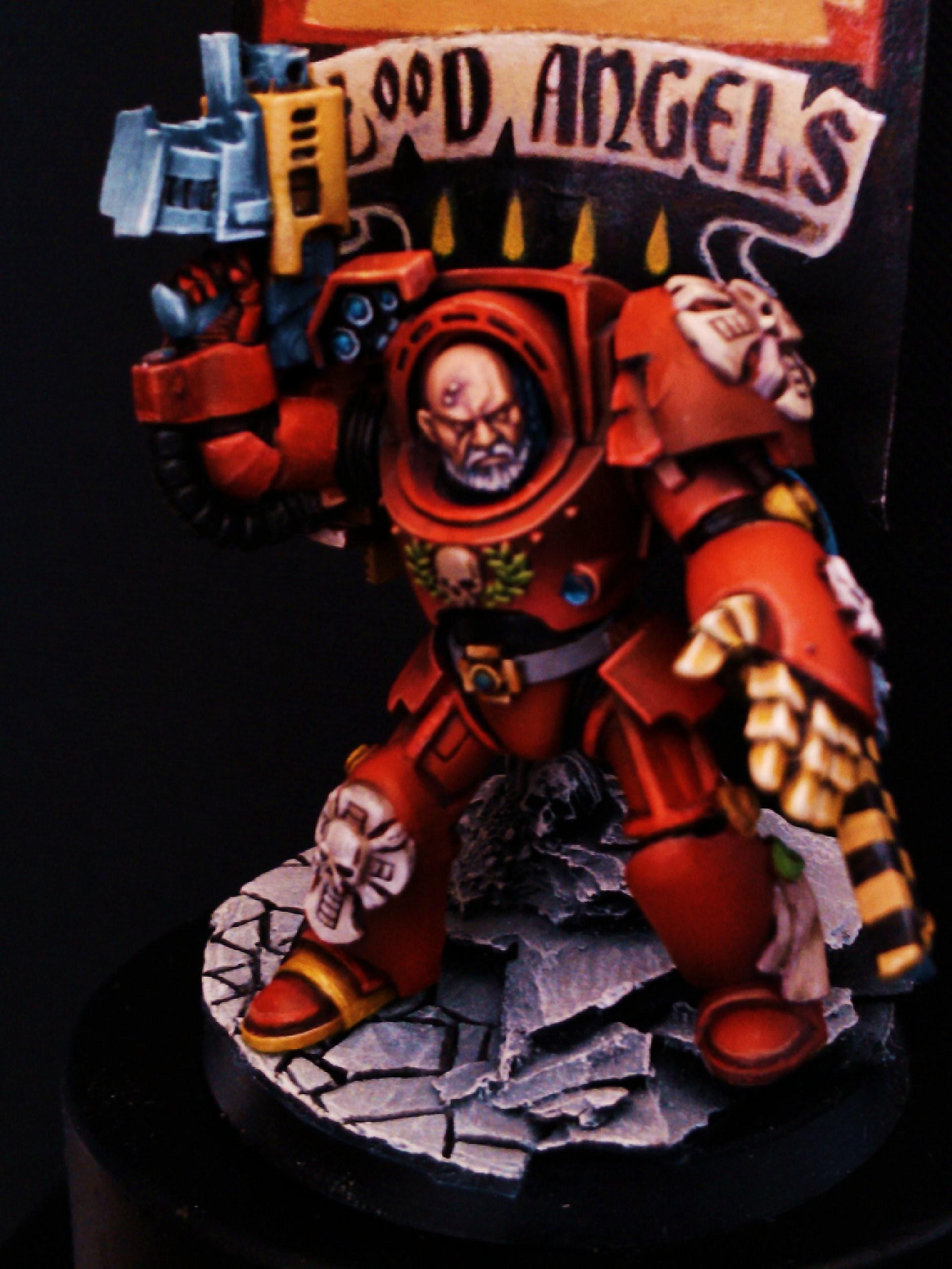 Blood Angels, Space Marines, Terminator Armor, Warhammer 40,000