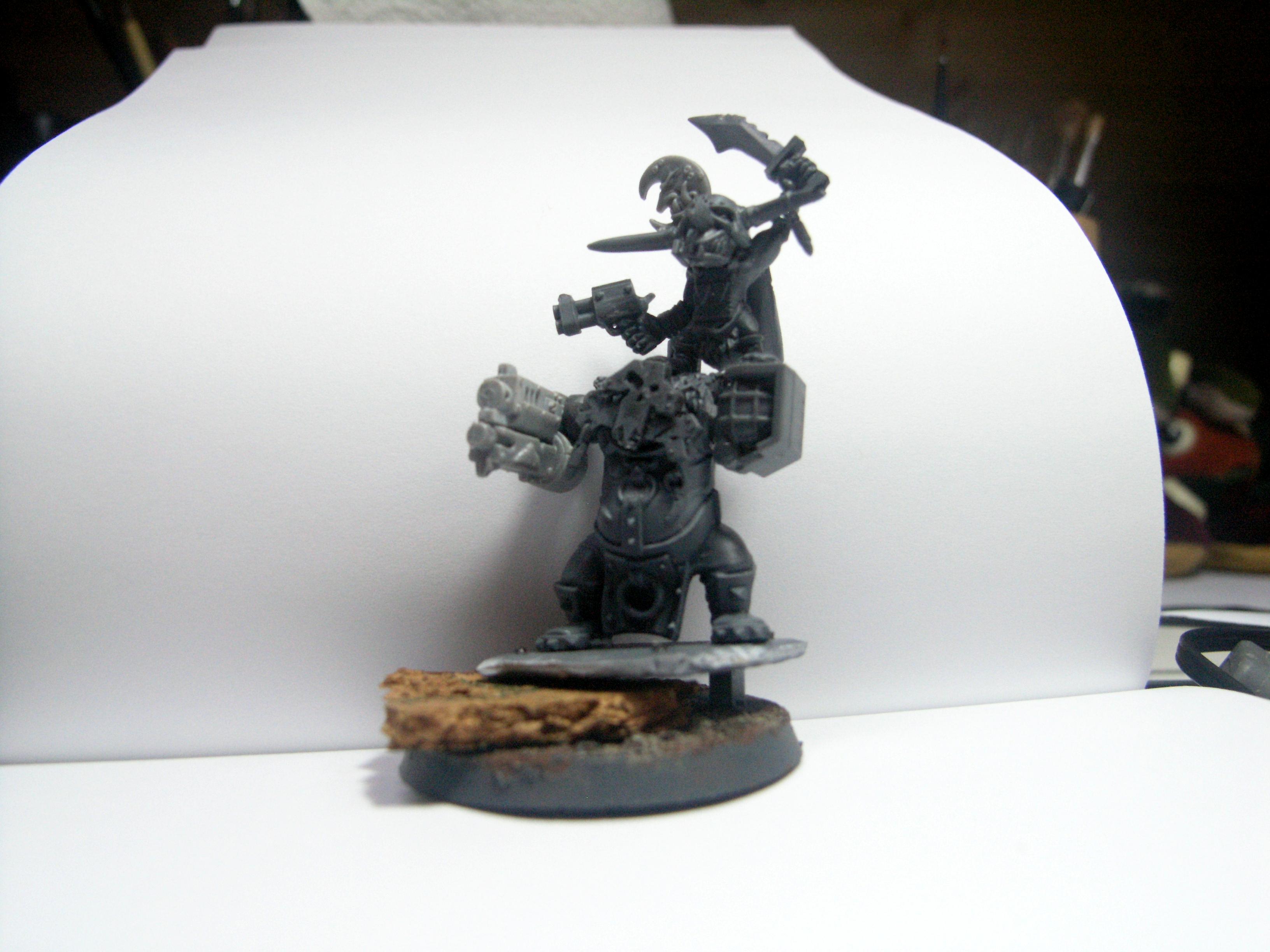 Warboss Grotskull Fraka WIP 1