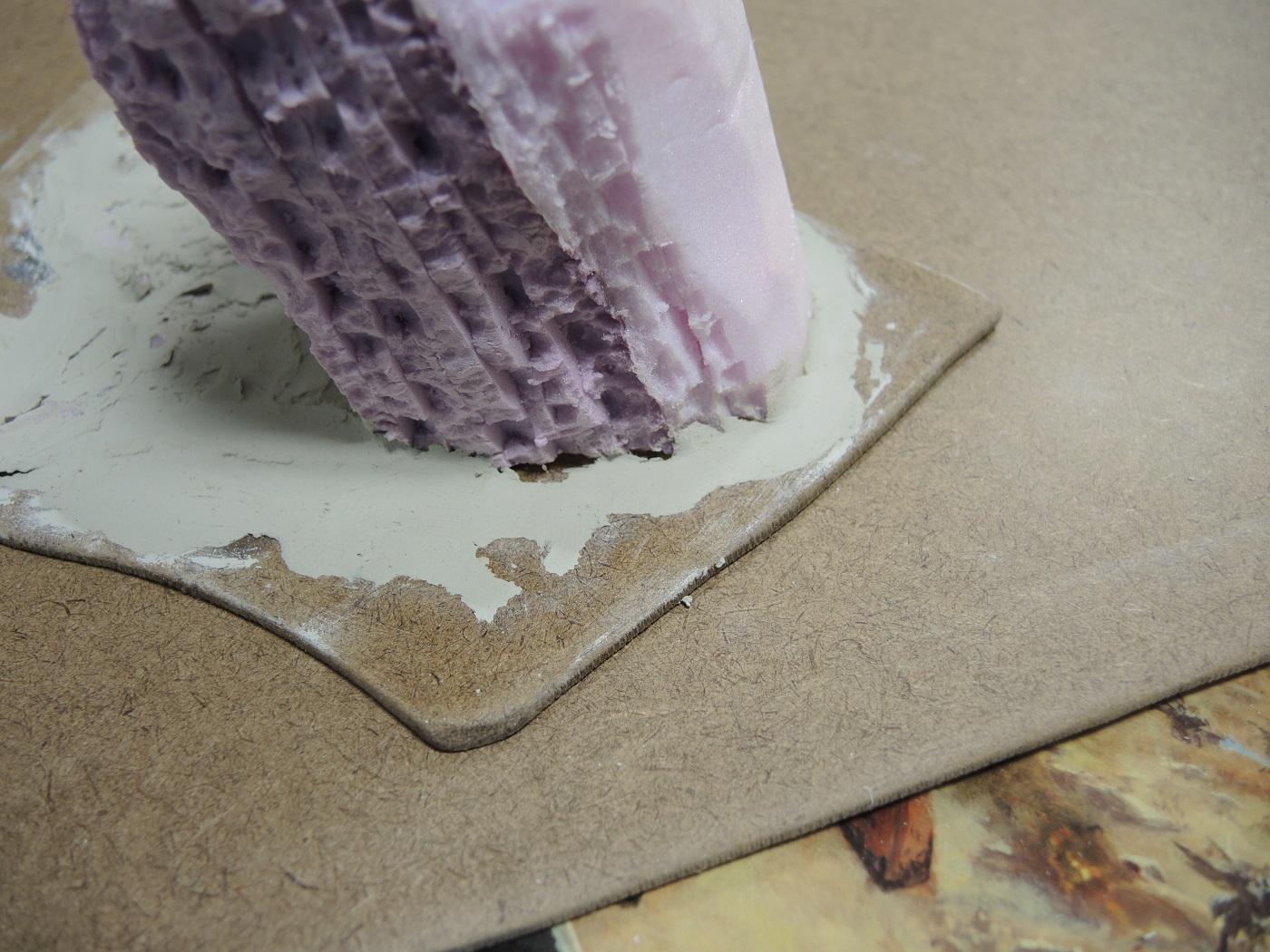 Blue, Commission, Hot Glue, Hotglue, Mesa, Pink, Styrofoam, Terrain, Tutorial, Waaazag, Waazag, Work In Progress