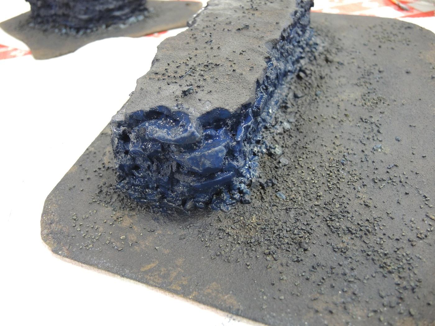 Blue, Commission, Hot Glue, Hotglue, Mesa, Pink, Styrofoam, Terrain, Tutorial, Waaazag, Waazag, Work In Progress