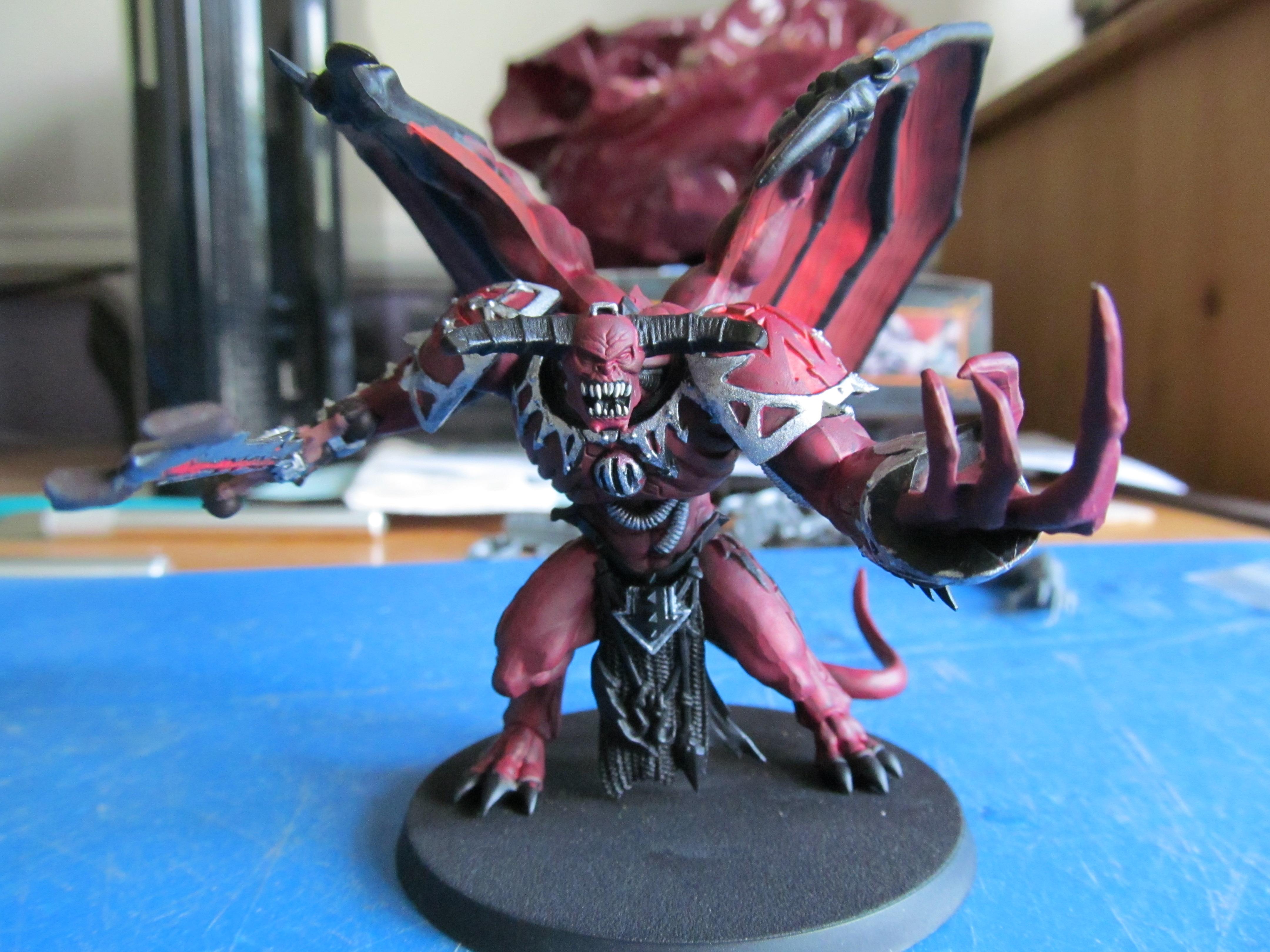 Daemon Prince Kazraguhl Near base coat completion