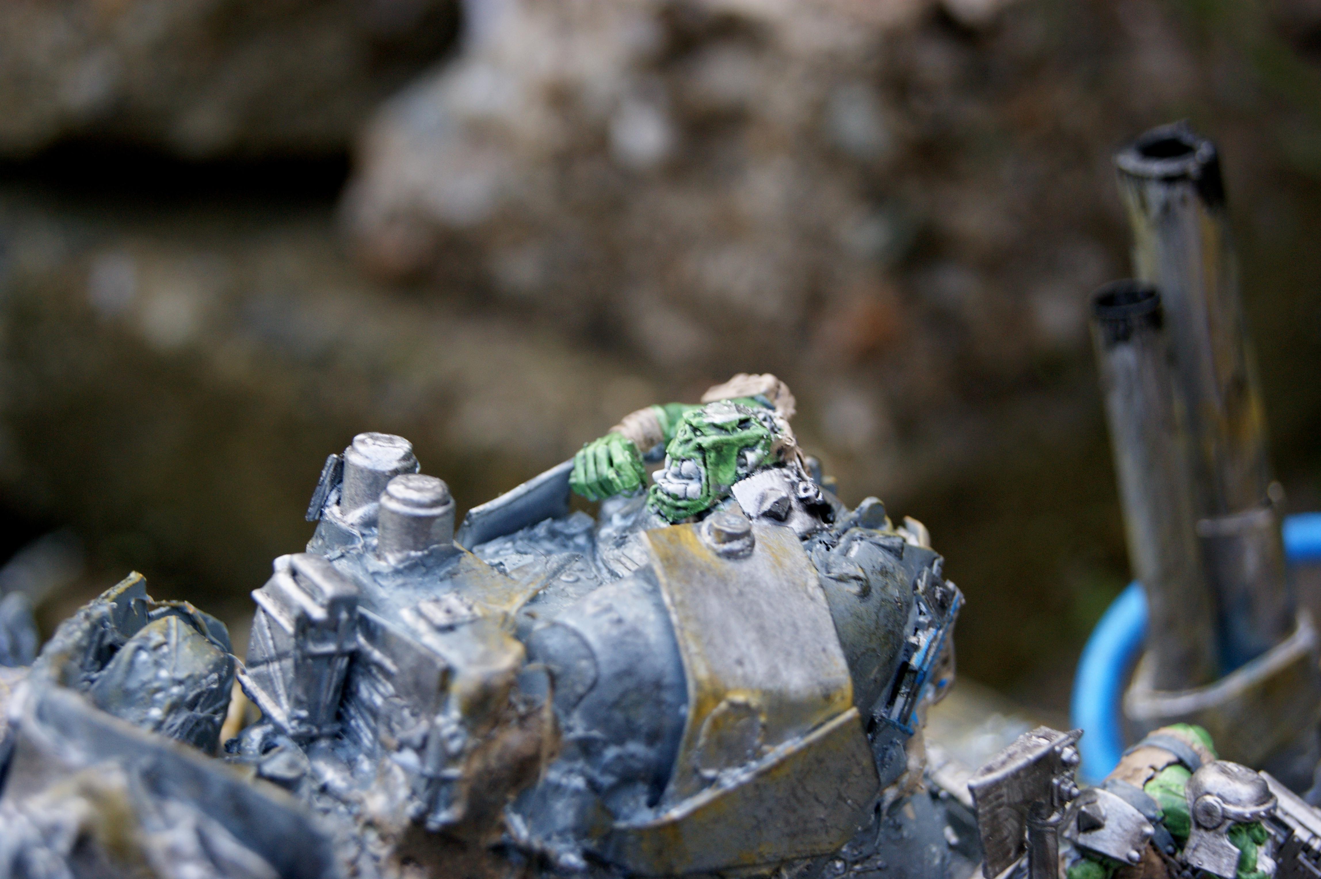 Battle Fortress, Conversion, Kustom, Looted, Orks, Painted, Scratch Build, Super-heavy, Warhammer 40,000