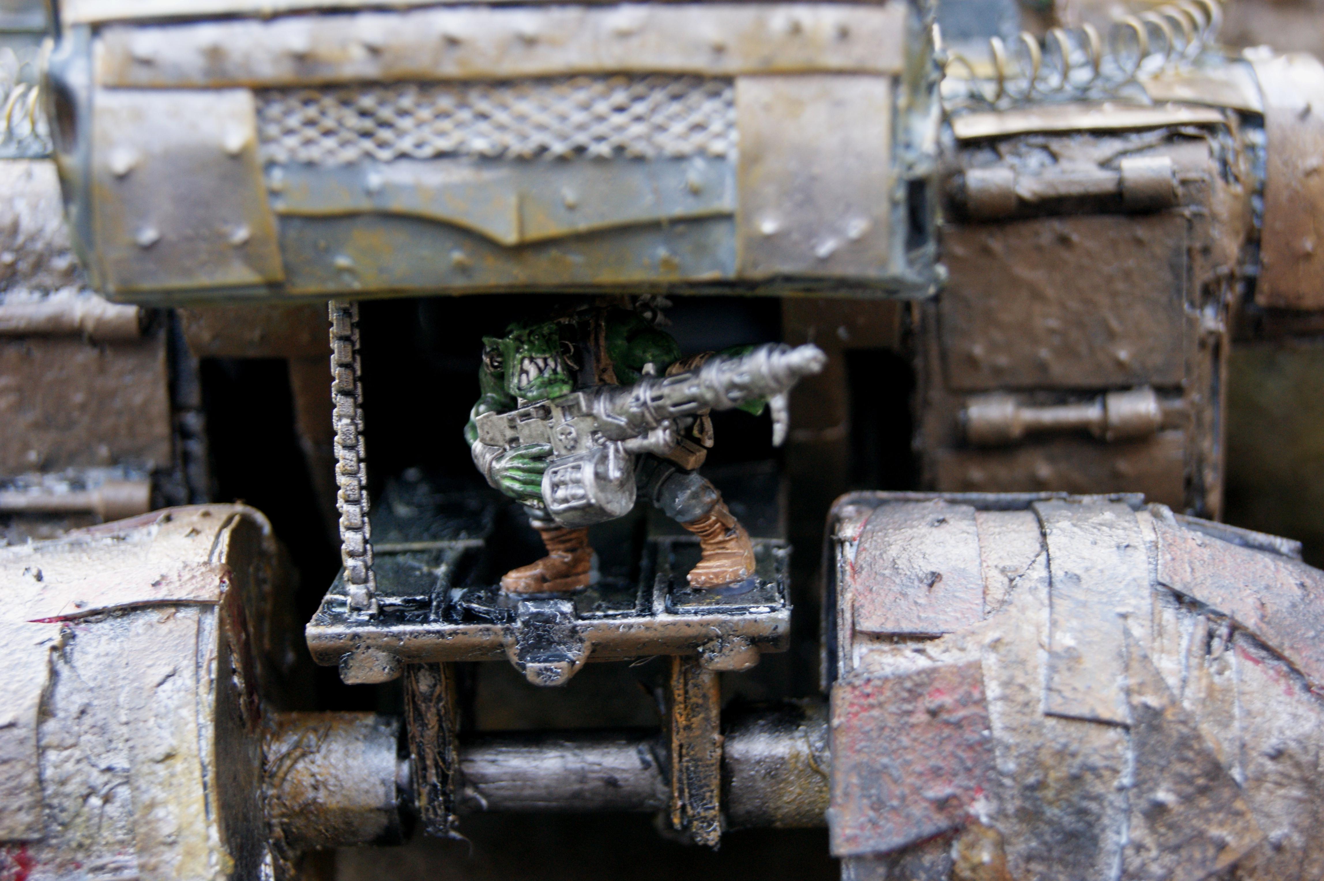 Battle Fortress, Conversion, Kustom, Looted, Orks, Painted, Scratch Build, Super-heavy, Warhammer 40,000