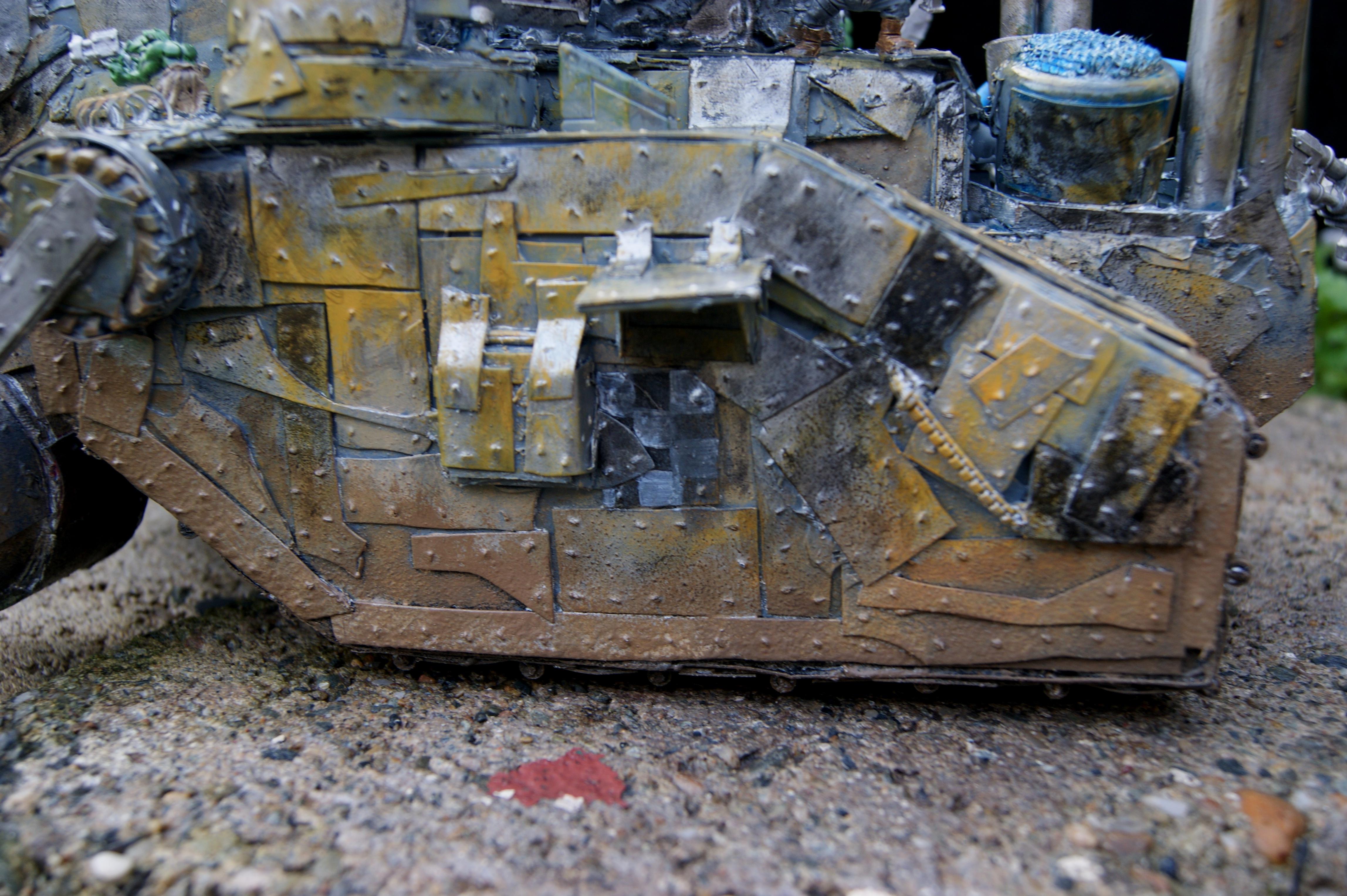 Battle Fortress, Conversion, Kustom, Looted, Orks, Painted, Scratch Build, Super-heavy, Warhammer 40,000