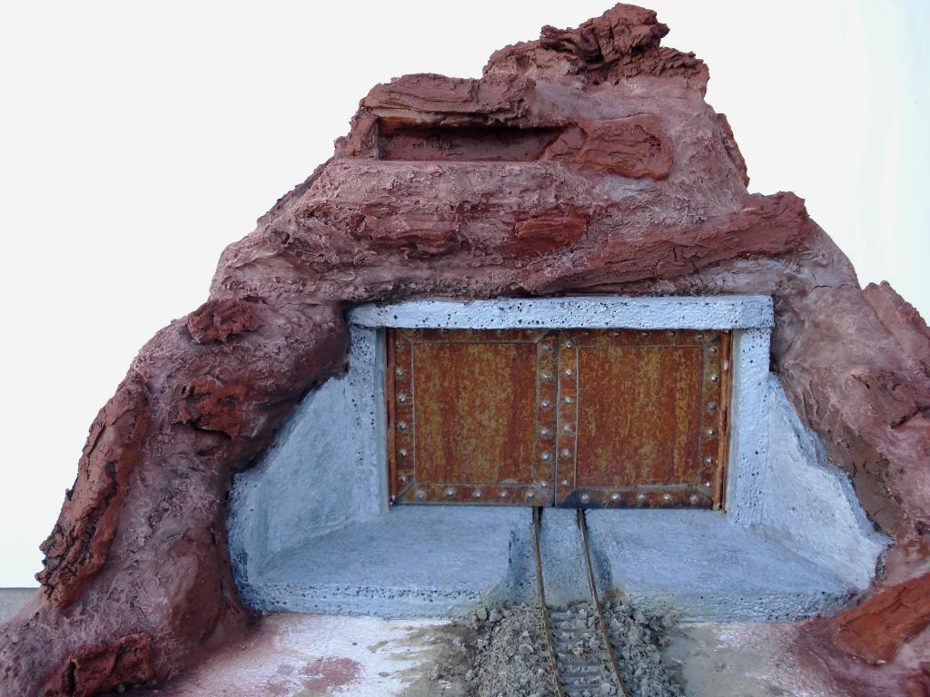 Mountain, Railroad, Scratch, Terrain, Tunnel