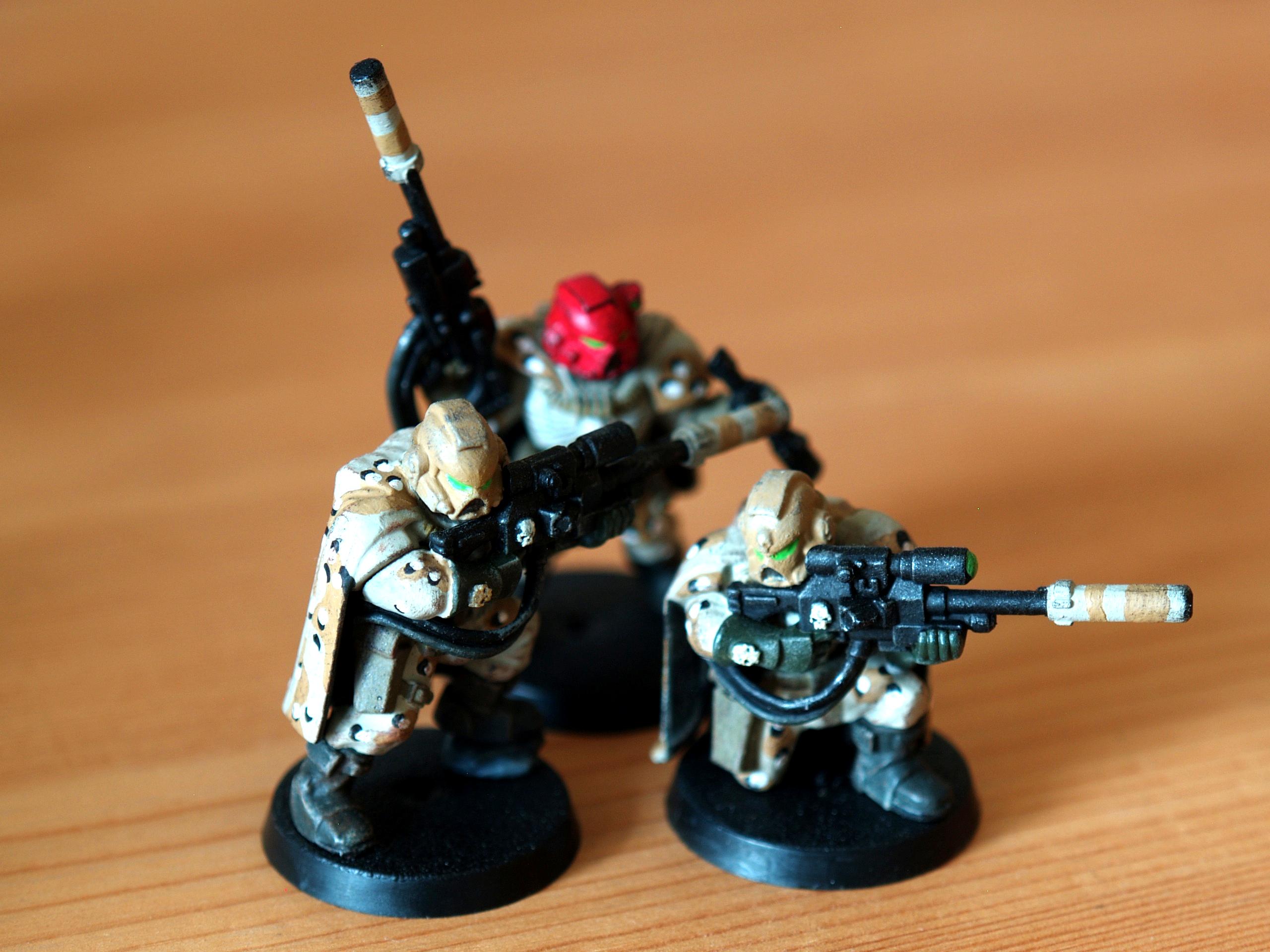 Dark Angels Afrika Korps, Scouts, Snipers, Space Marine Afrika Korps