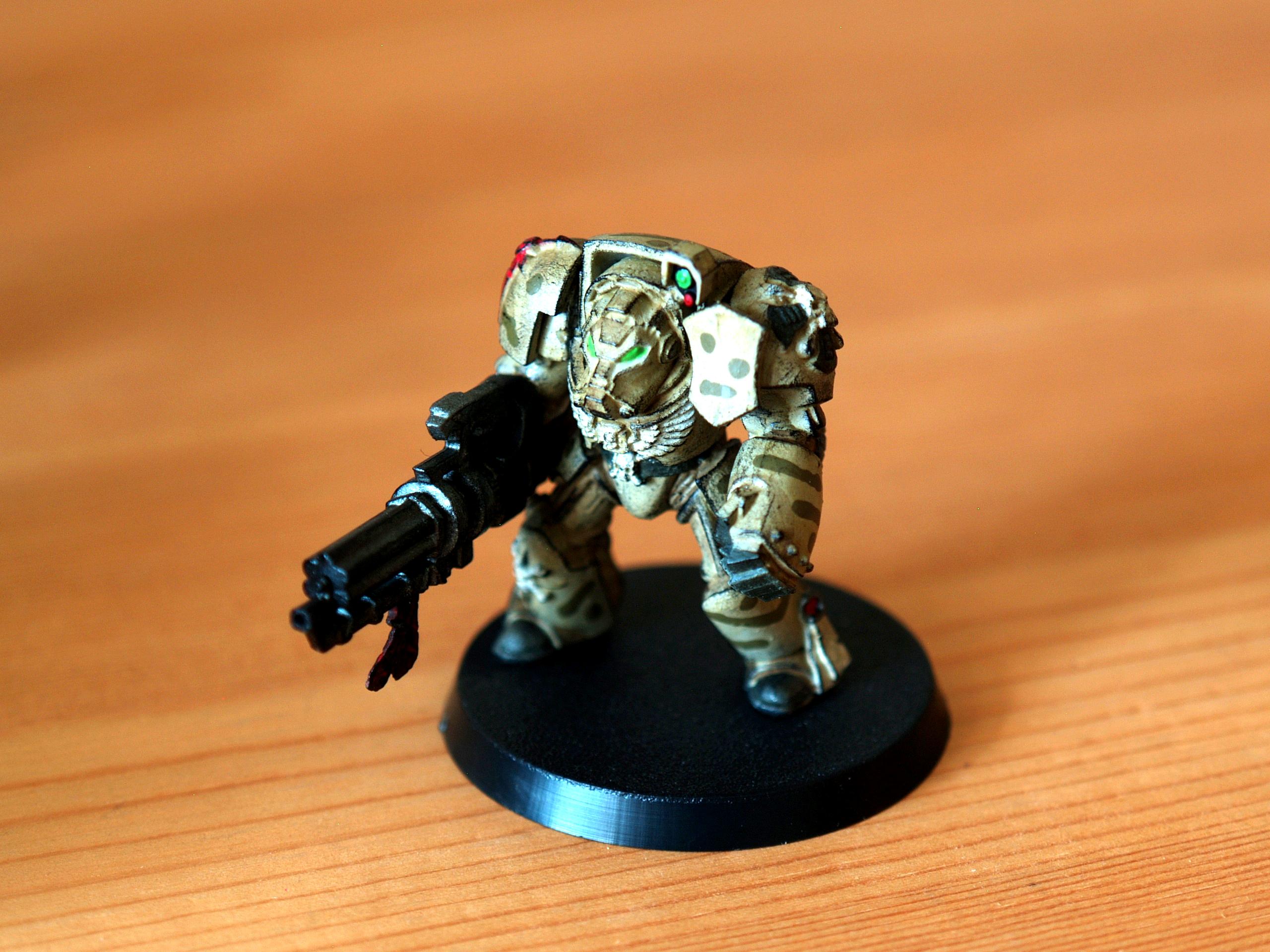 Dark Angels Afrika Korps, Deathwing, Space Marine Afrika Korps, Terminator Armor