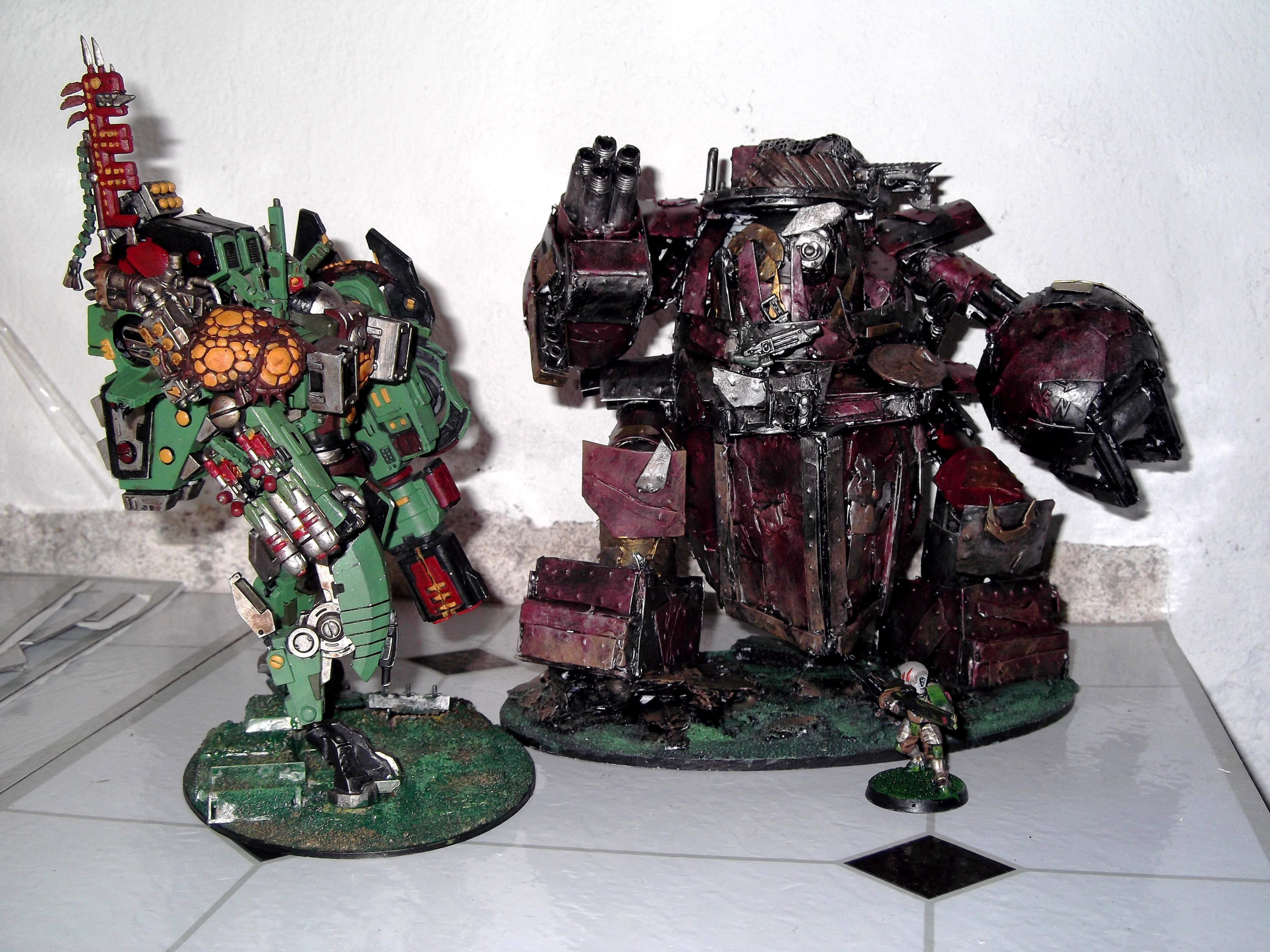 Conversion, Gorkanaut, Gorkanought, Looted, Orks, Scratch Build, Warhammer 40,000