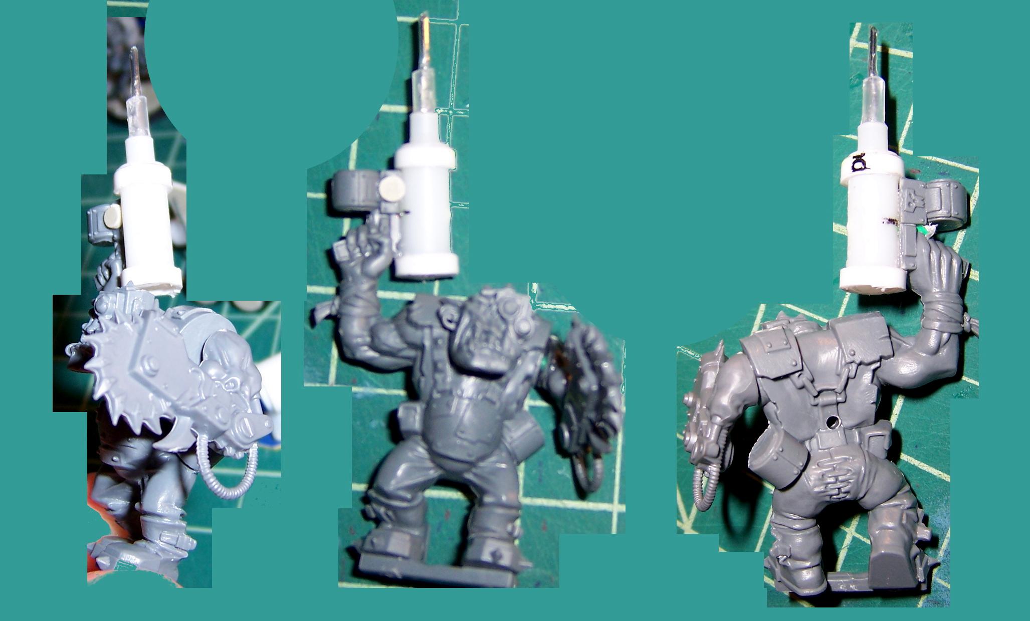 Built, Custom, Orks, Painboy, Scratch