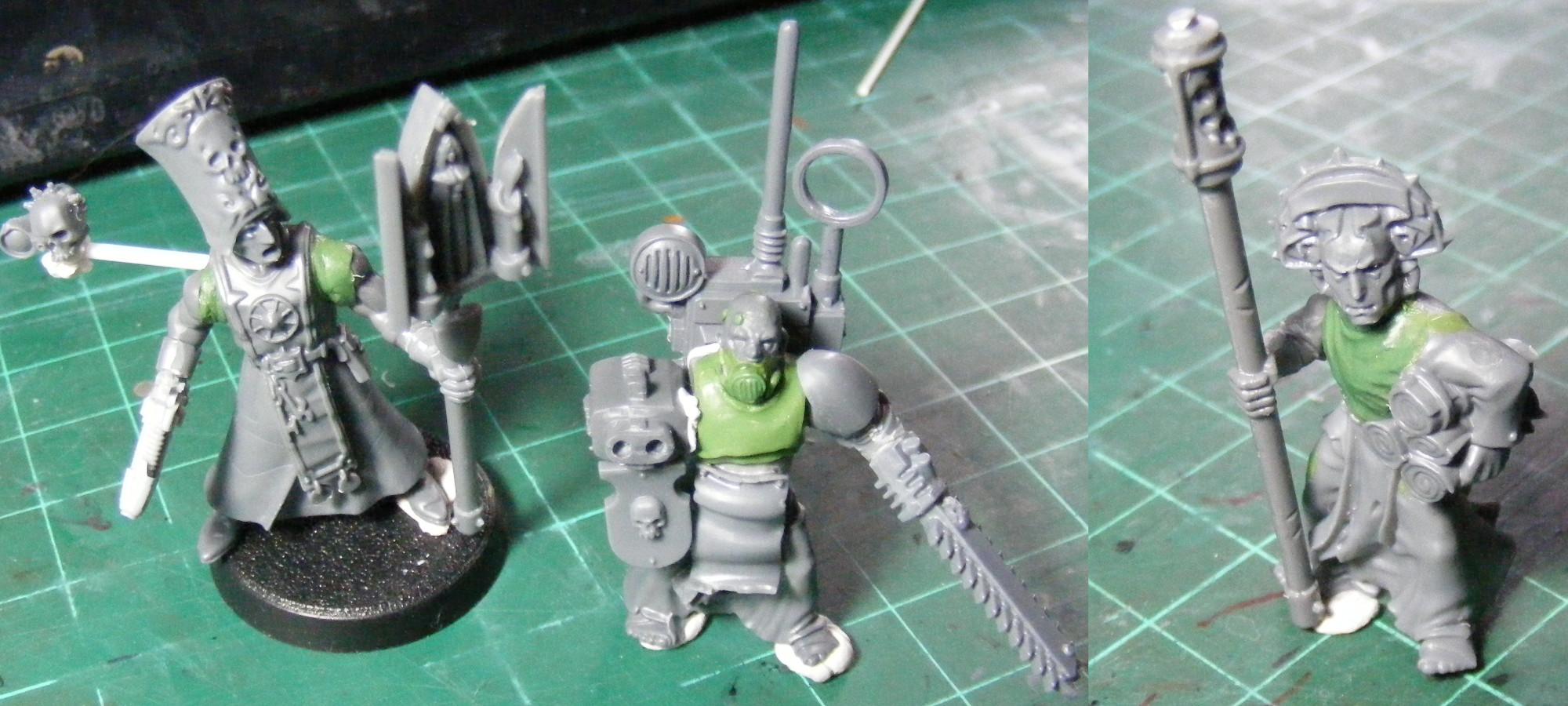Genswick, Imperial Guard, Priest, Servitors, Siege Army