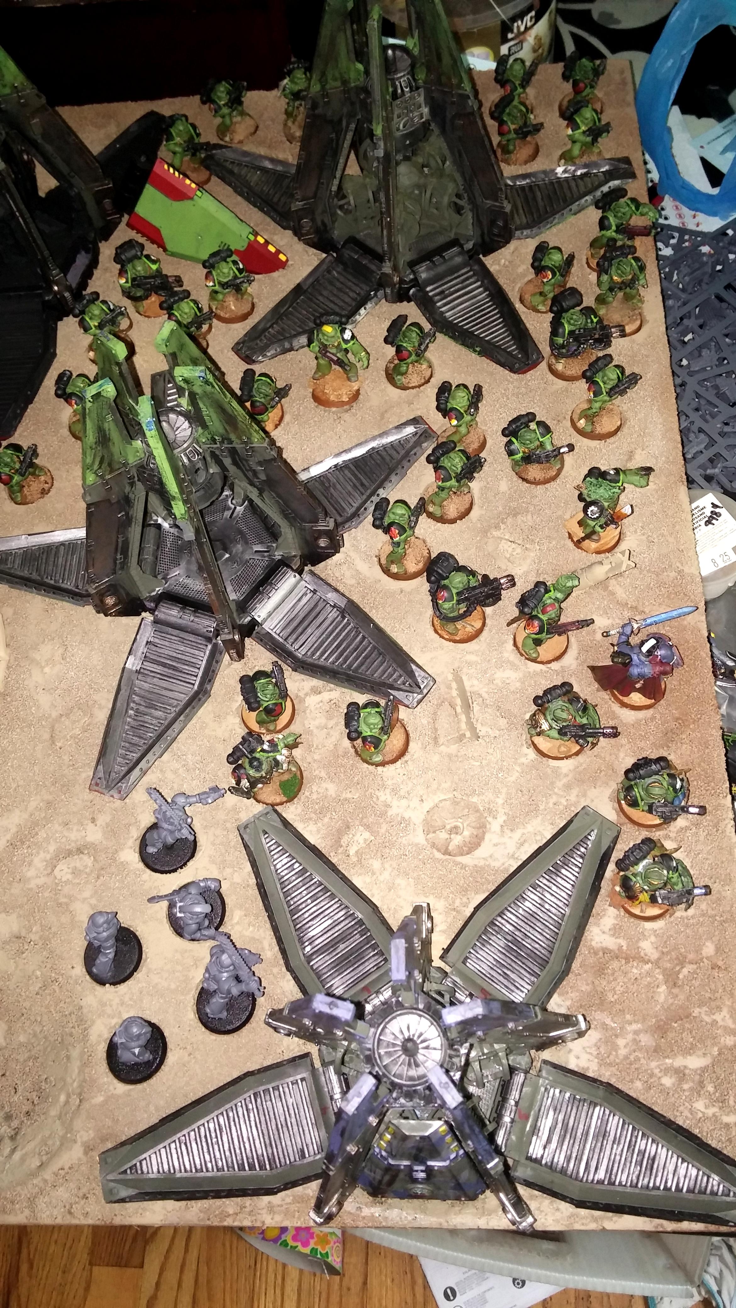 Armies On Parade, Display Board, Salamanders