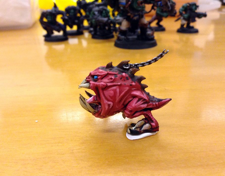 Orks, Squigs, Grukks Squig WIP