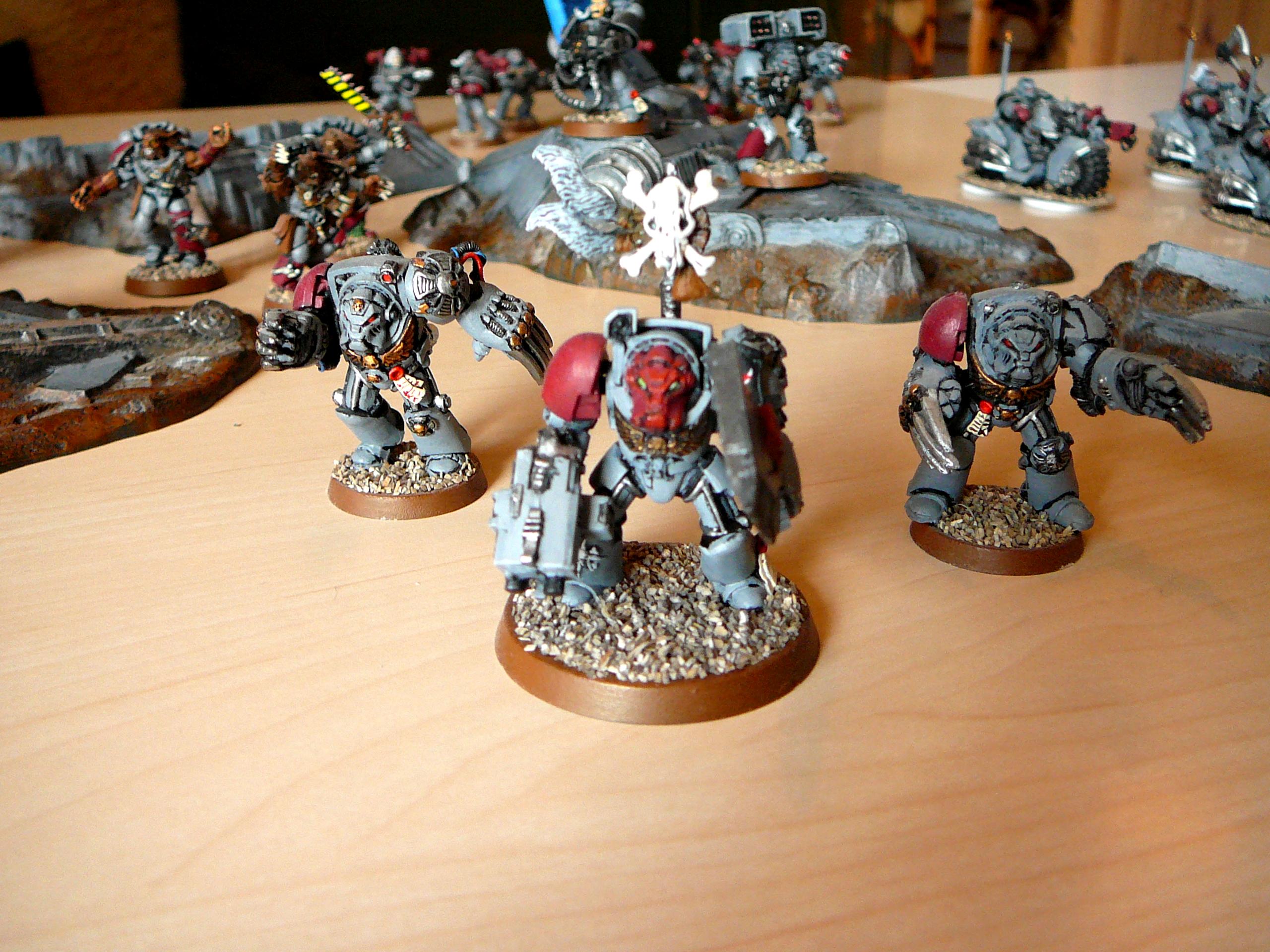 13th Company, Space Wolves, Terminator Armor