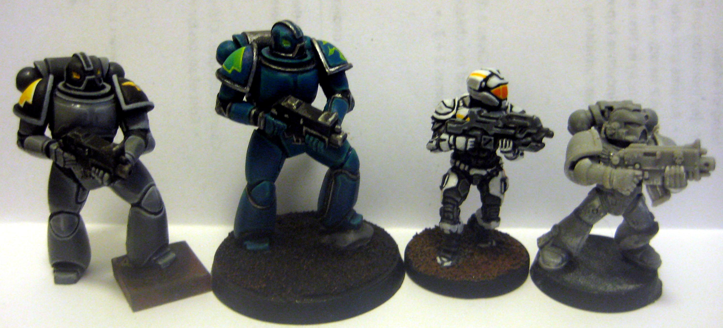 3d, Alpha Legion, Artscale, Comparison, Reviler, Scale, True-scale