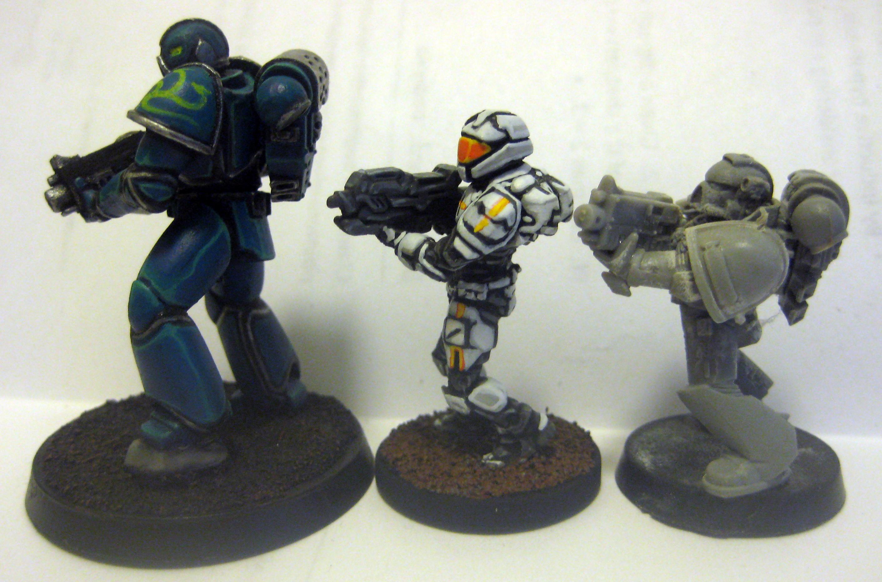 3d, Alpha Legion, Artscale, Comparison, Reviler, Scale, True-scale
