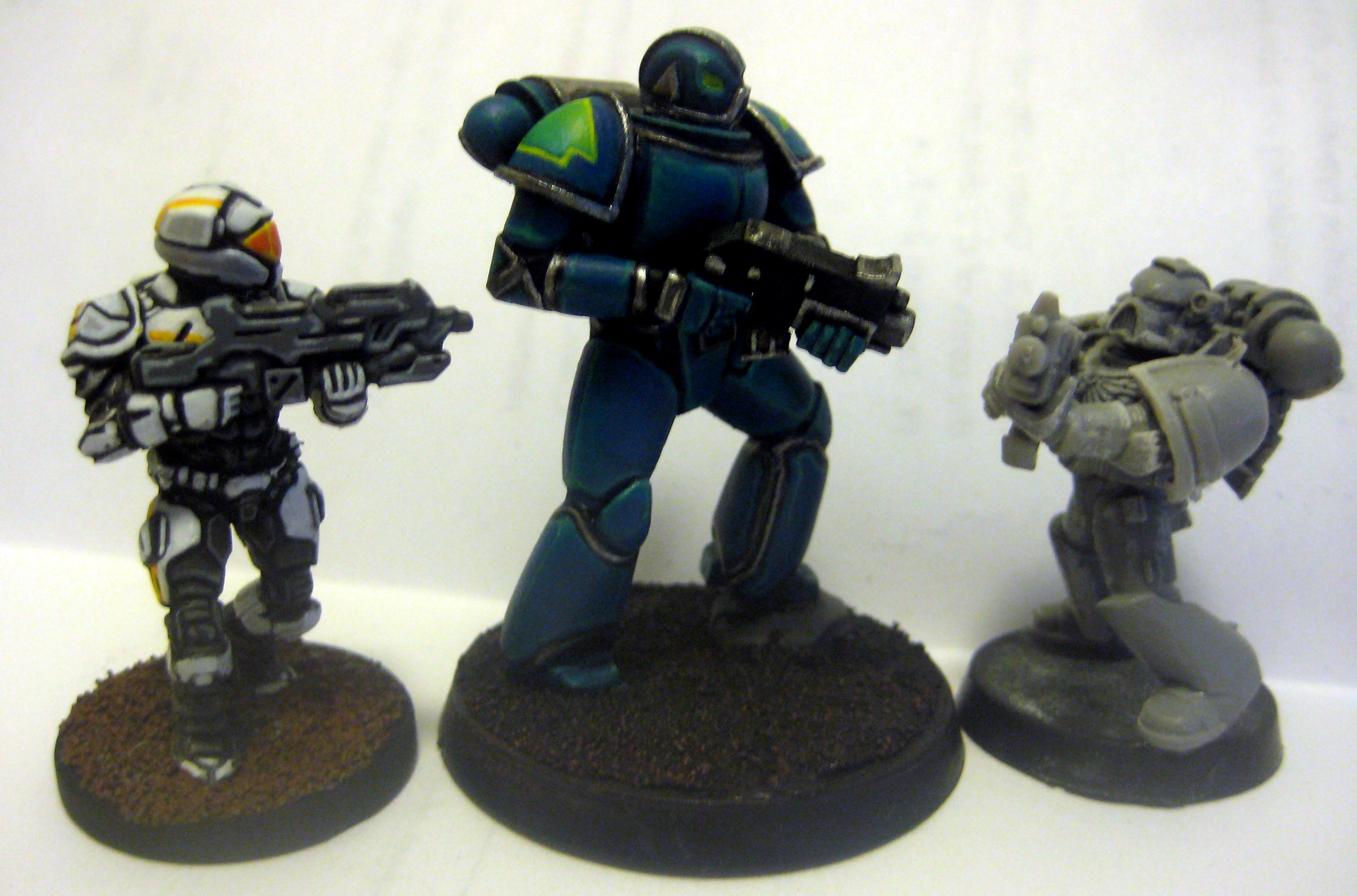 3d, Alpha Legion, Artscale, Comparison, Reviler, Scale, True-scale