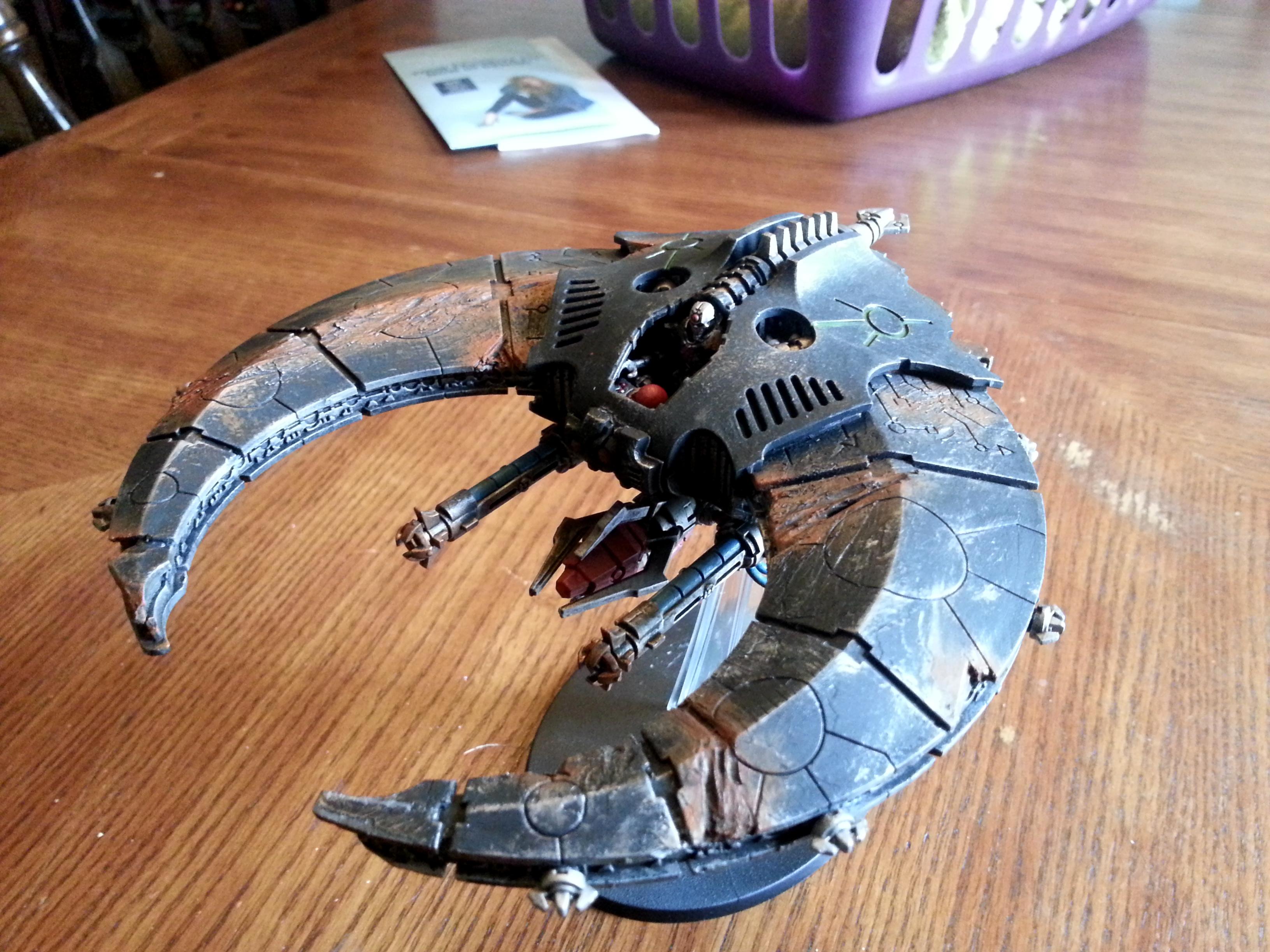 Doom, Flyer, Necrons, Scythe