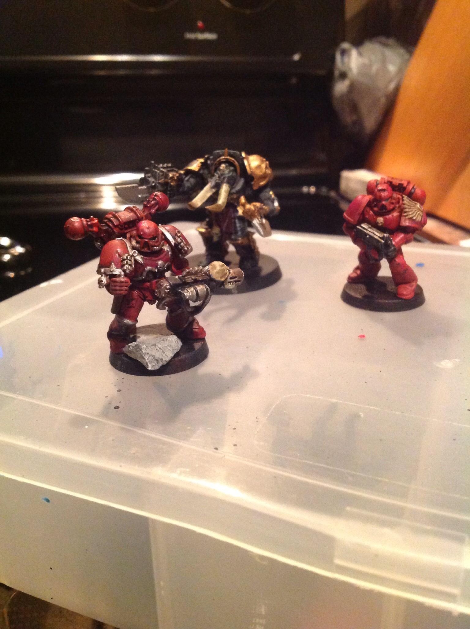 Chaos and blood angels