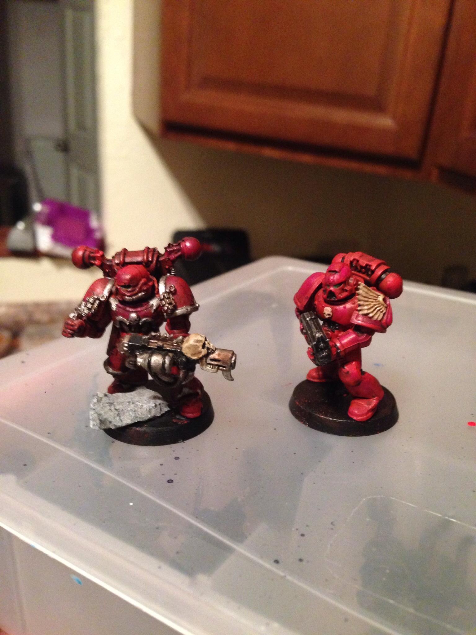 Chaos and blood angels