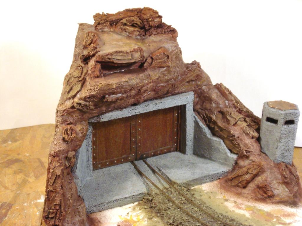 Railroad, Scratch, Terrain, Tunnel, Work In Progress