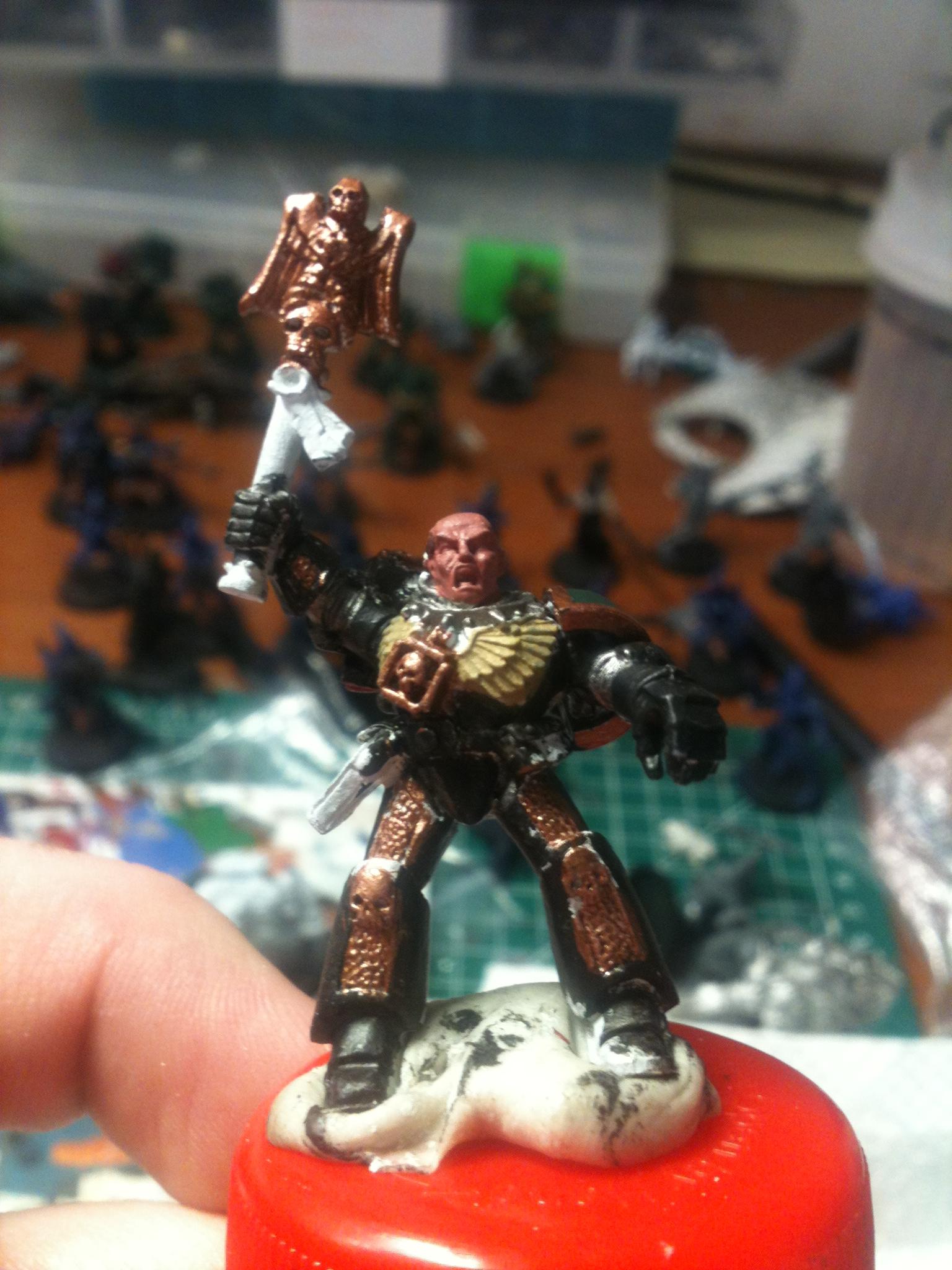 Bike chaplain WIP (Base coat)