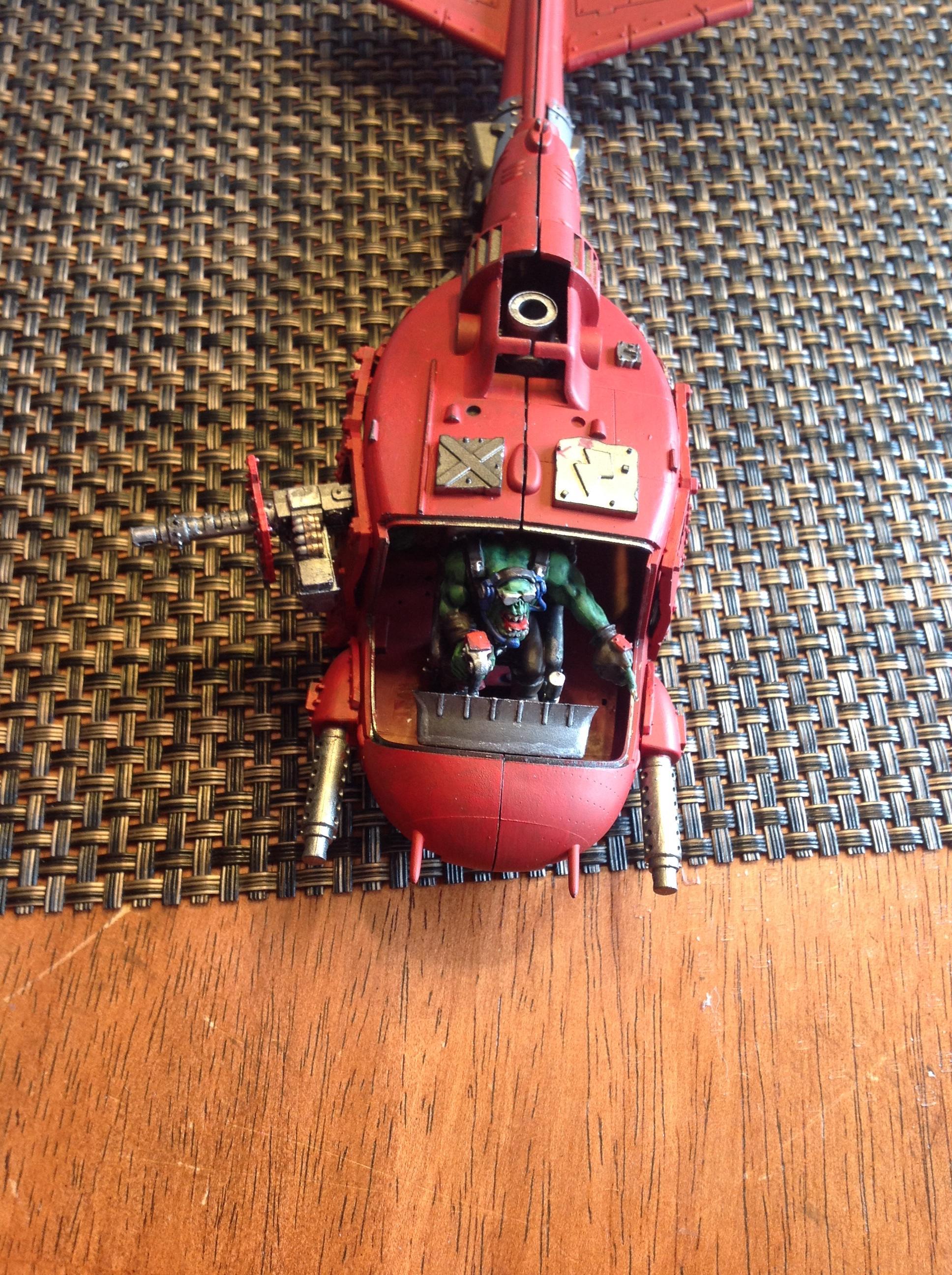 Conversion, Custom, Dakka Dakka, Helicopter, Kopta, Orks, Warkoptas, Work In Progress