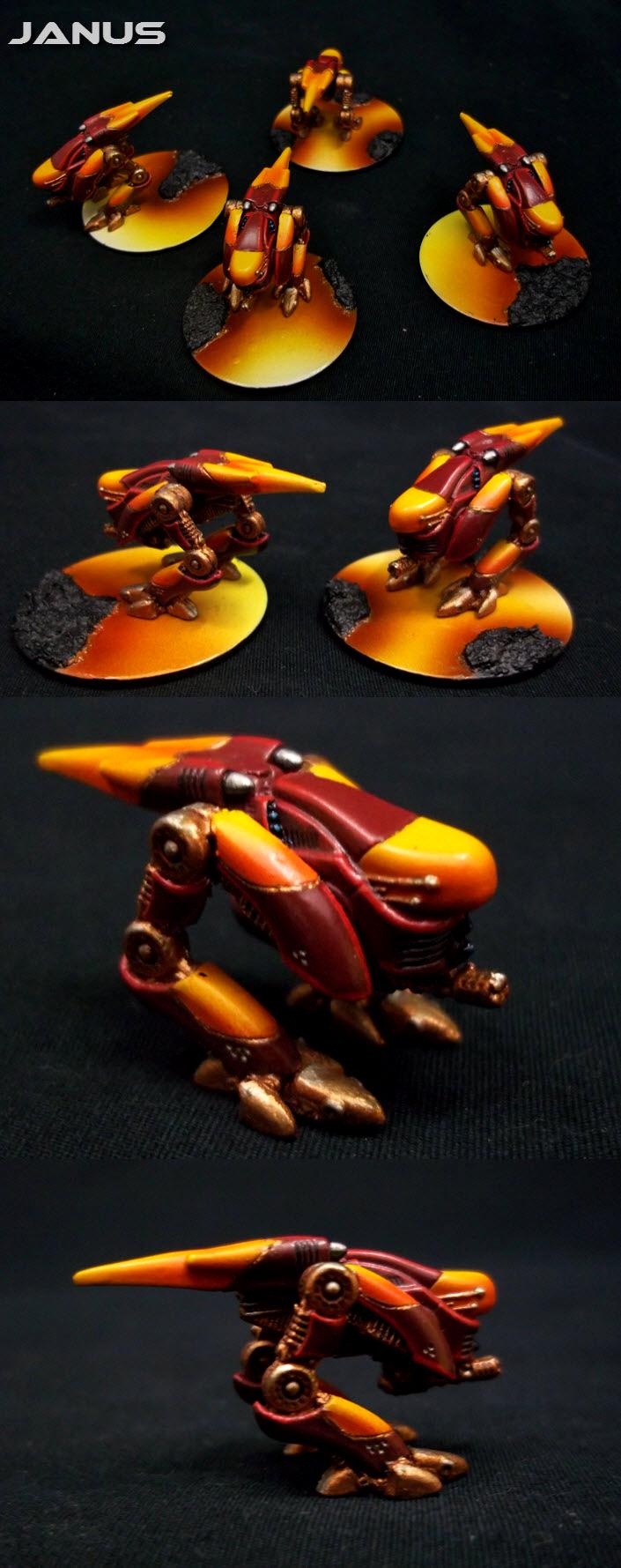 Dropzone Commander, Dzc, Fire, Janus, Lava, Phr, Post Human Republic, Walker