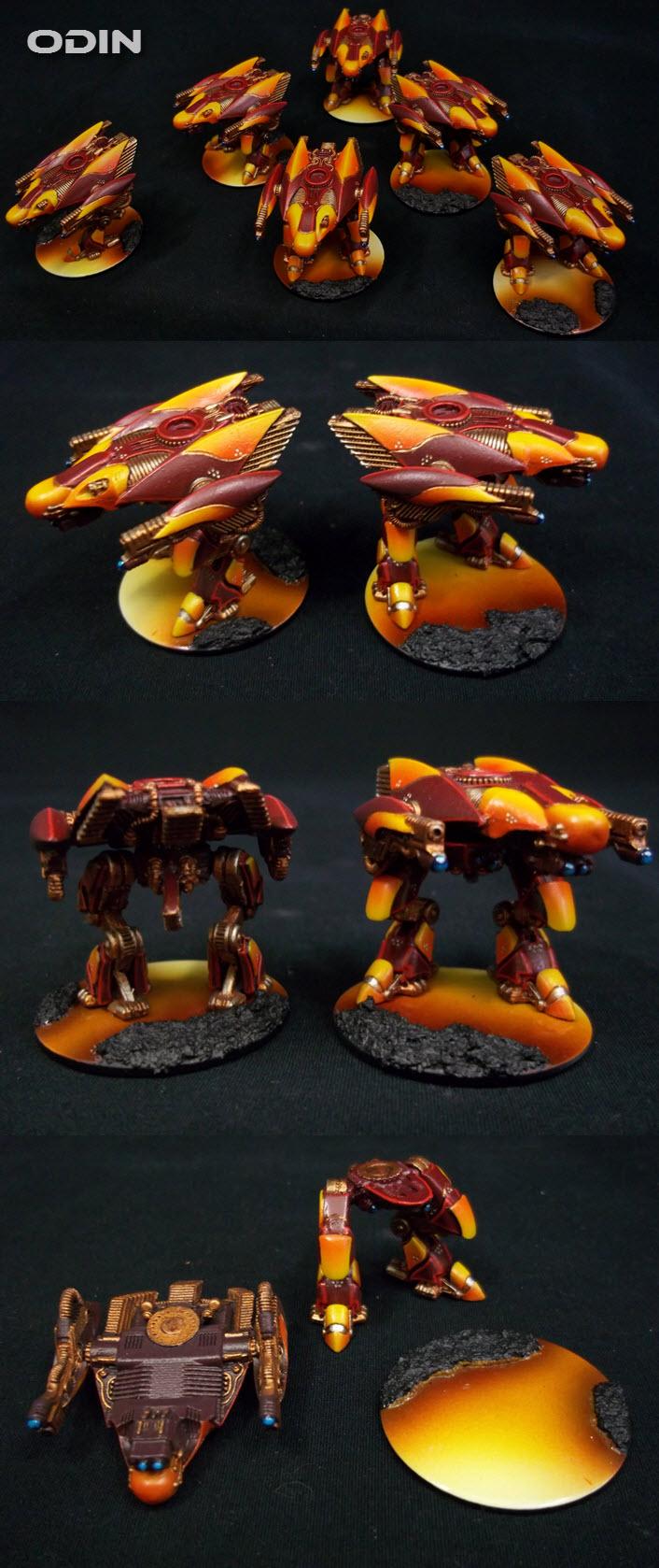 Dropzone Commander, Dzc, Fire, Lava, Odin, Phr, Post Human Republic, Walker
