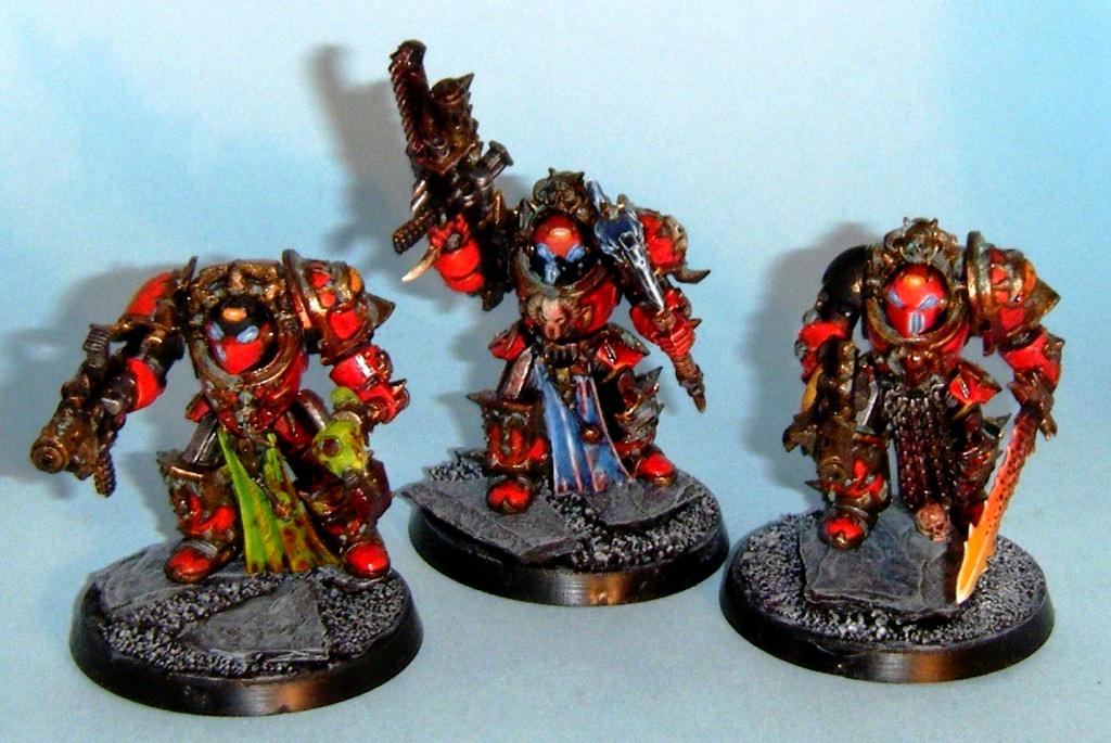 Combi, Fuseur, Khorne, Meltagun, Power Weapon, Terminator Armor
