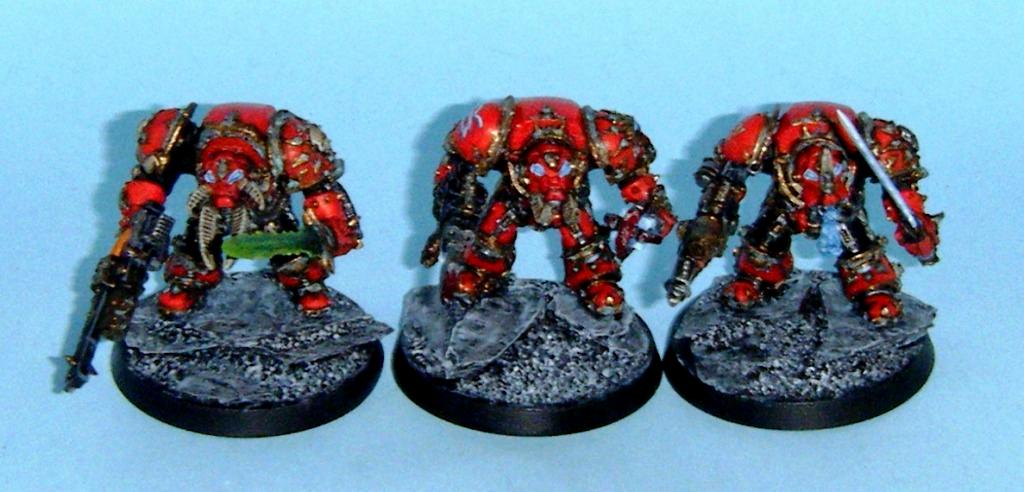 Combi, Fuseur, Khorne, Meltagun, Power Weapon, Terminator Armor