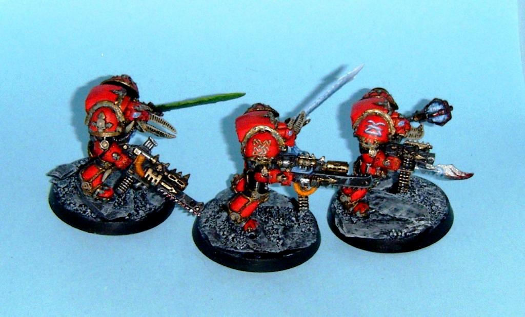 Combi, Freehand, Fuseur, Khorne, Meltagun, Power Weapon, Terminator Armor