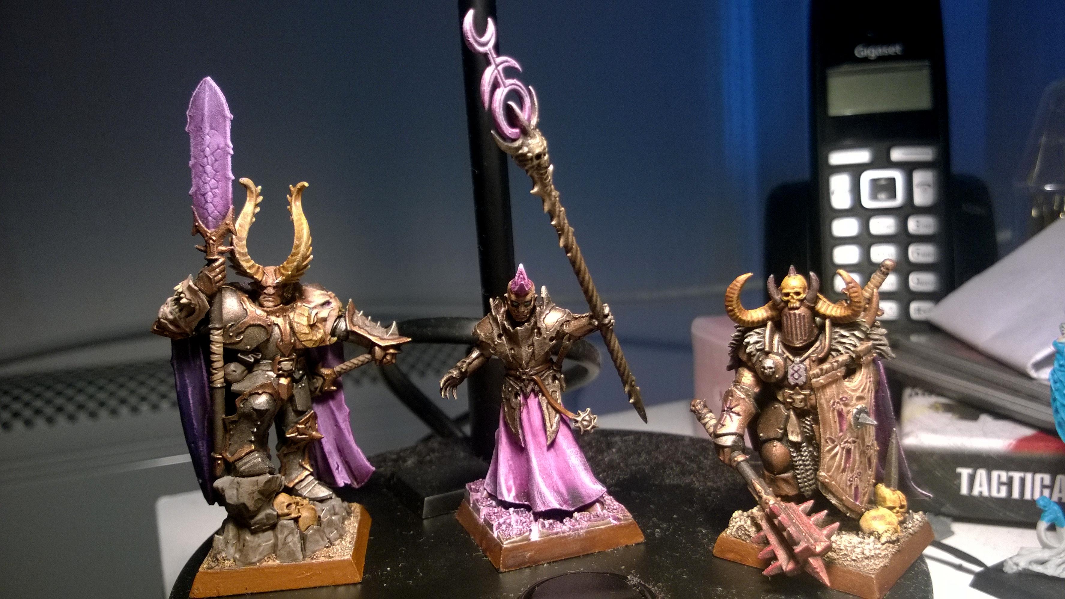 Chaos, Conversion, Kit Bash, Lord, Of, Slaanesh, Warrios