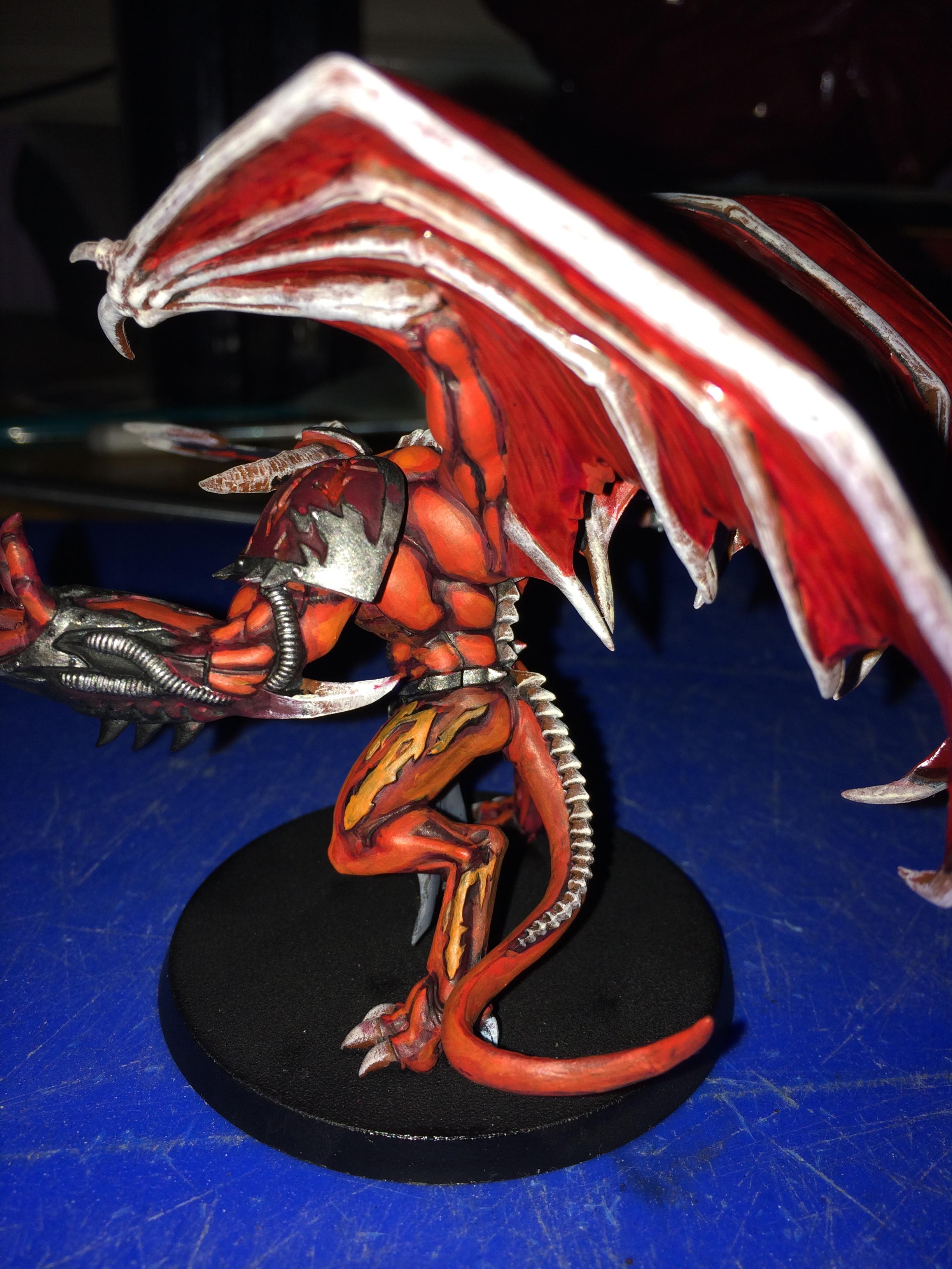 Daemon Prince Kazraguhl Flesh Complete Left View