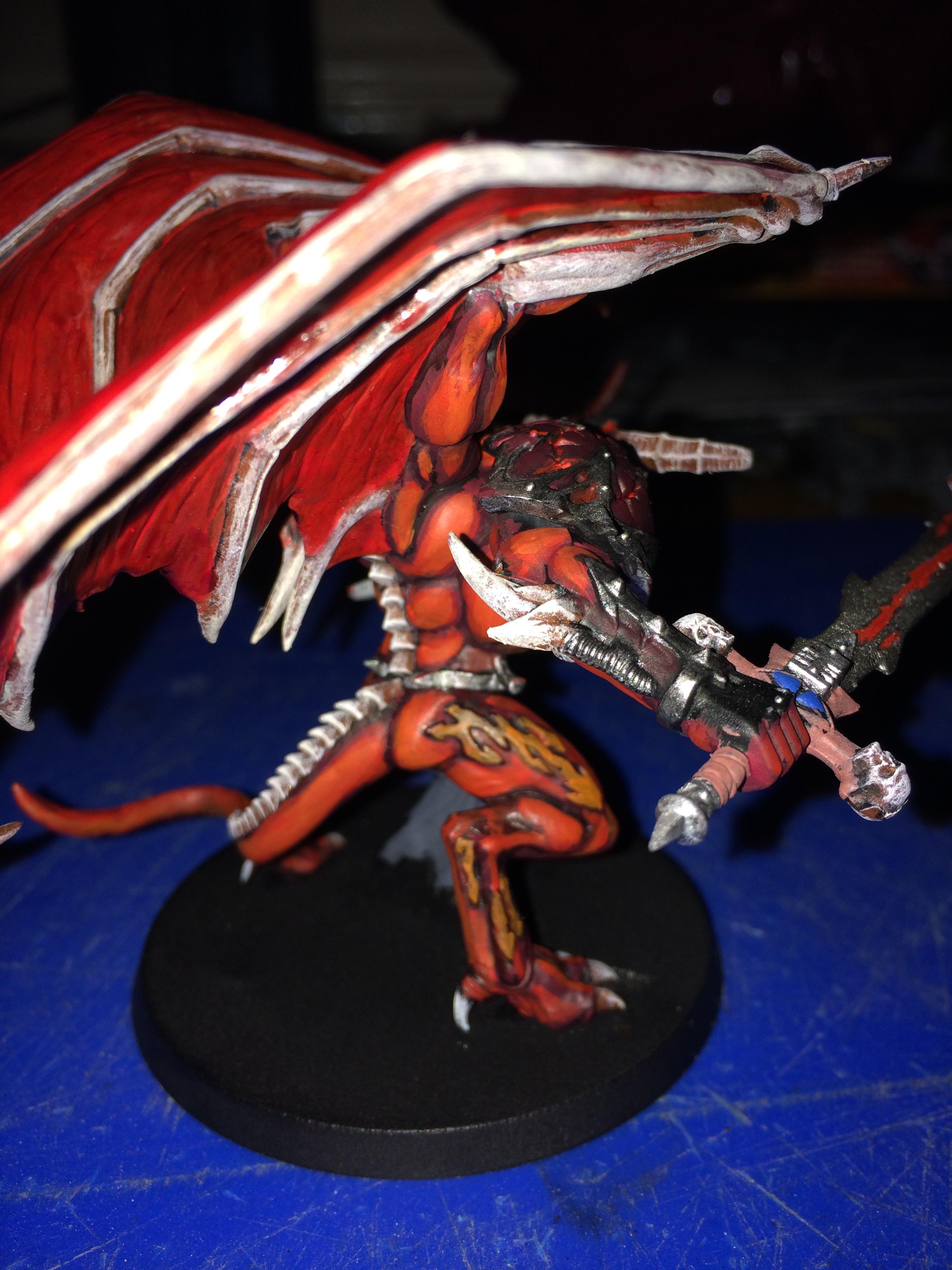 Daemon Prince Kazraguhl Flesh Complete Right View