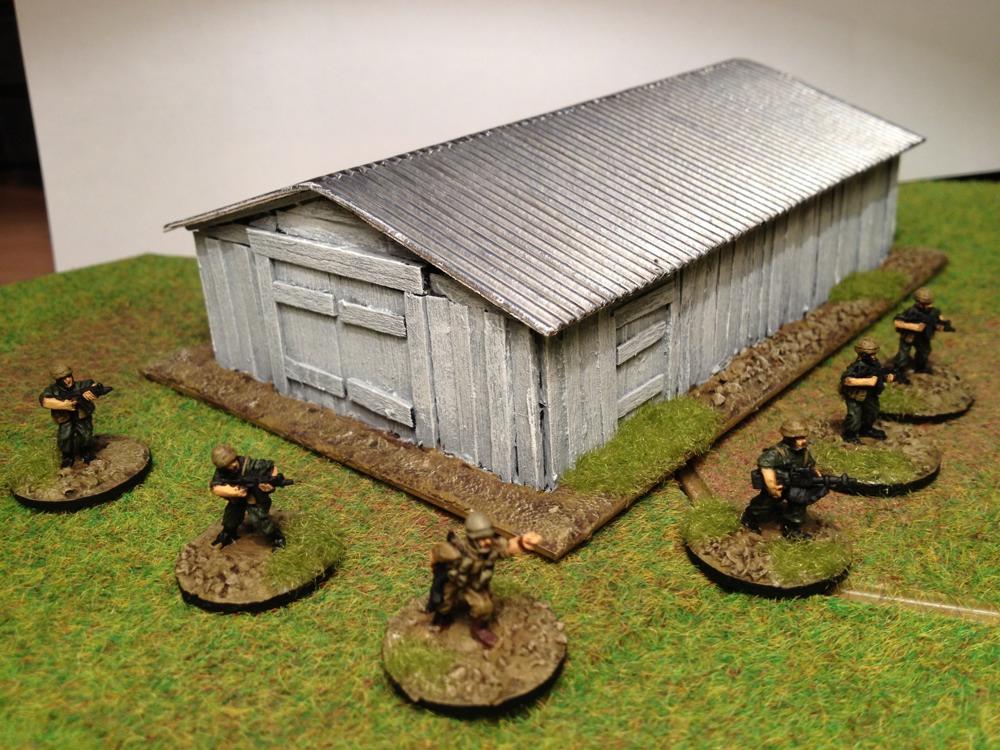 Scratch built 15mm barn