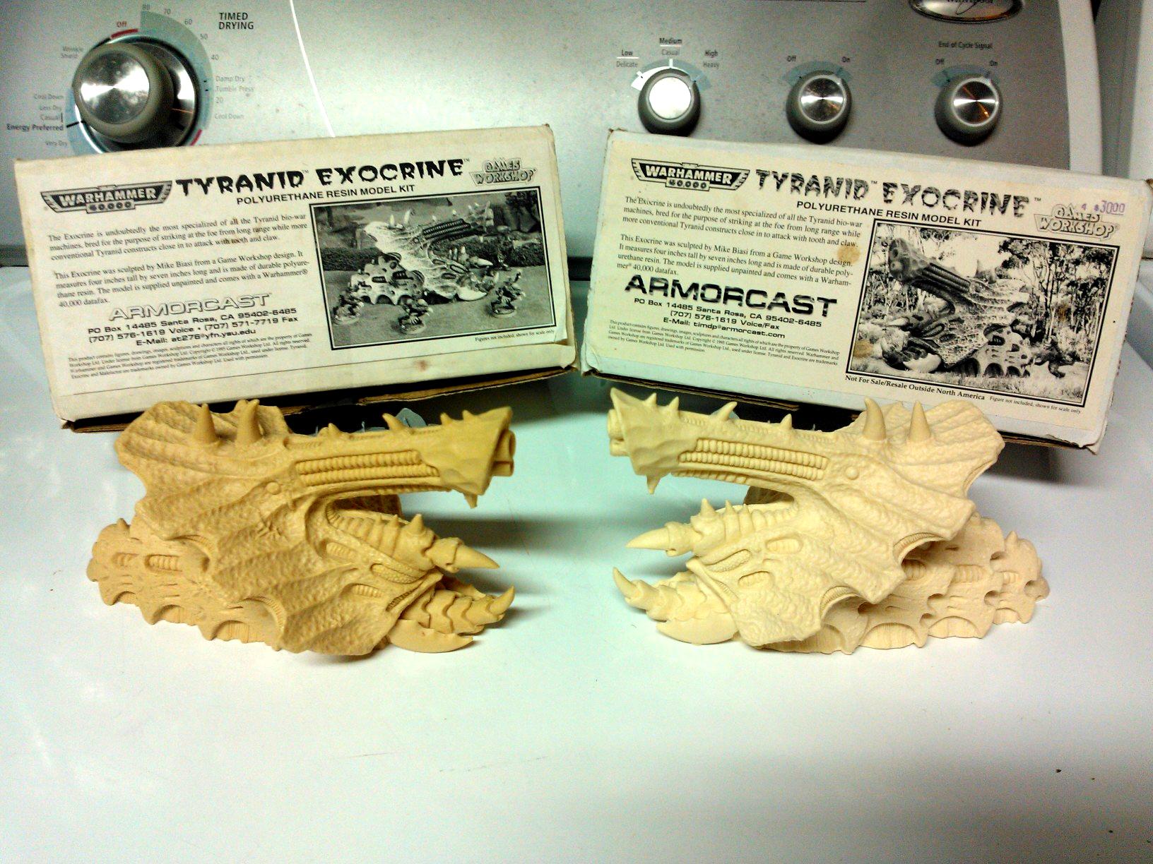 Tyranid Armorcast Exocrines 1