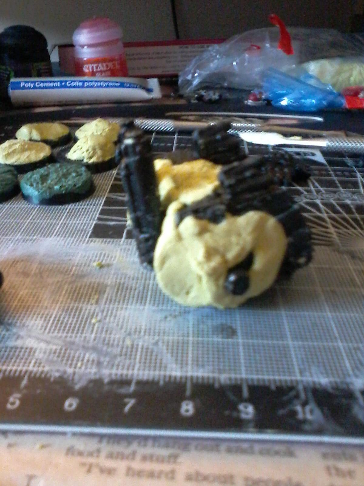 More putty..