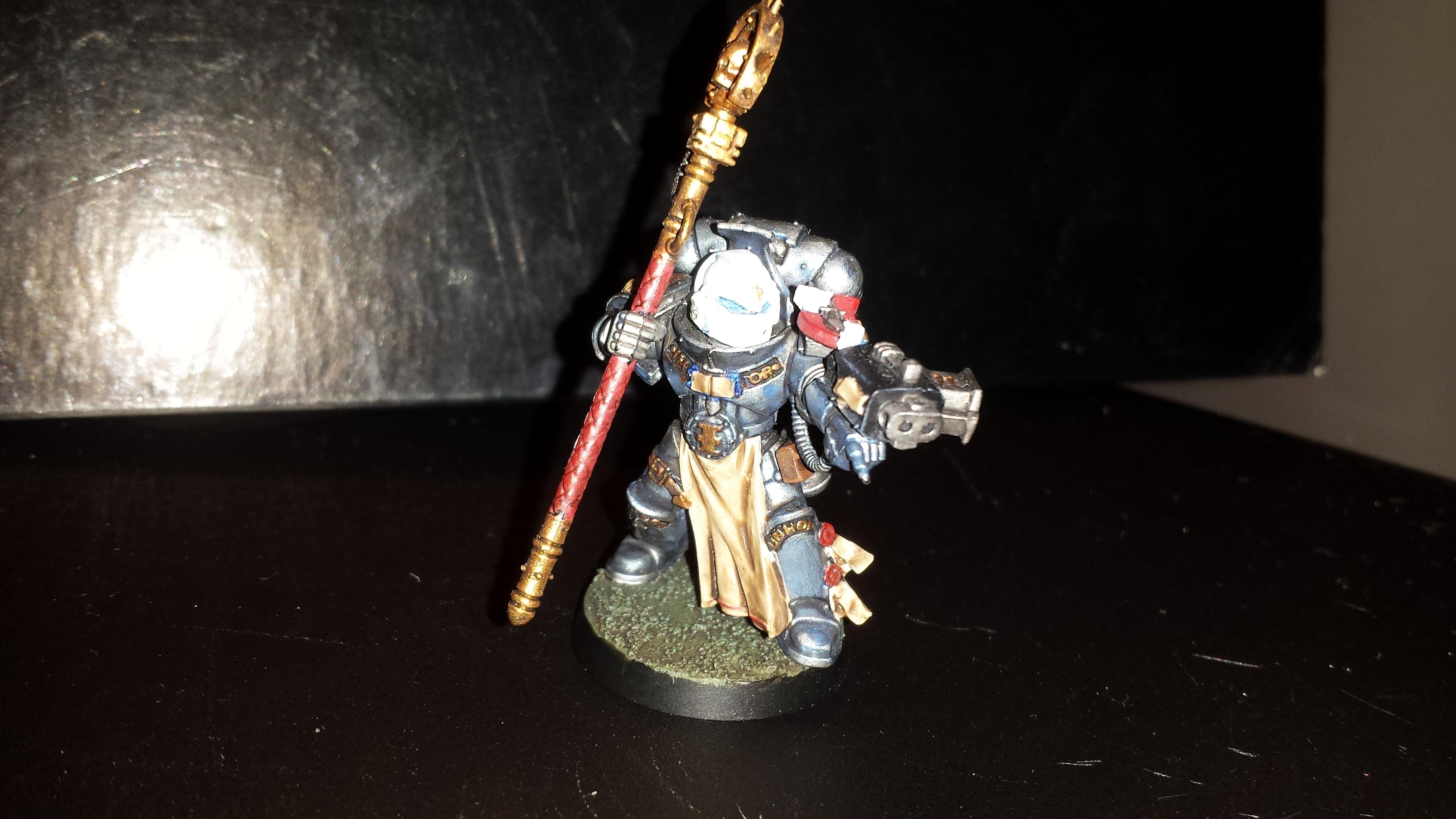 Deadshot, Grey Knight Purifiers, Grey Knights, Knight Of The Flame, Nemesis Warding Stave, Power Armour, Psyker, Purifiers