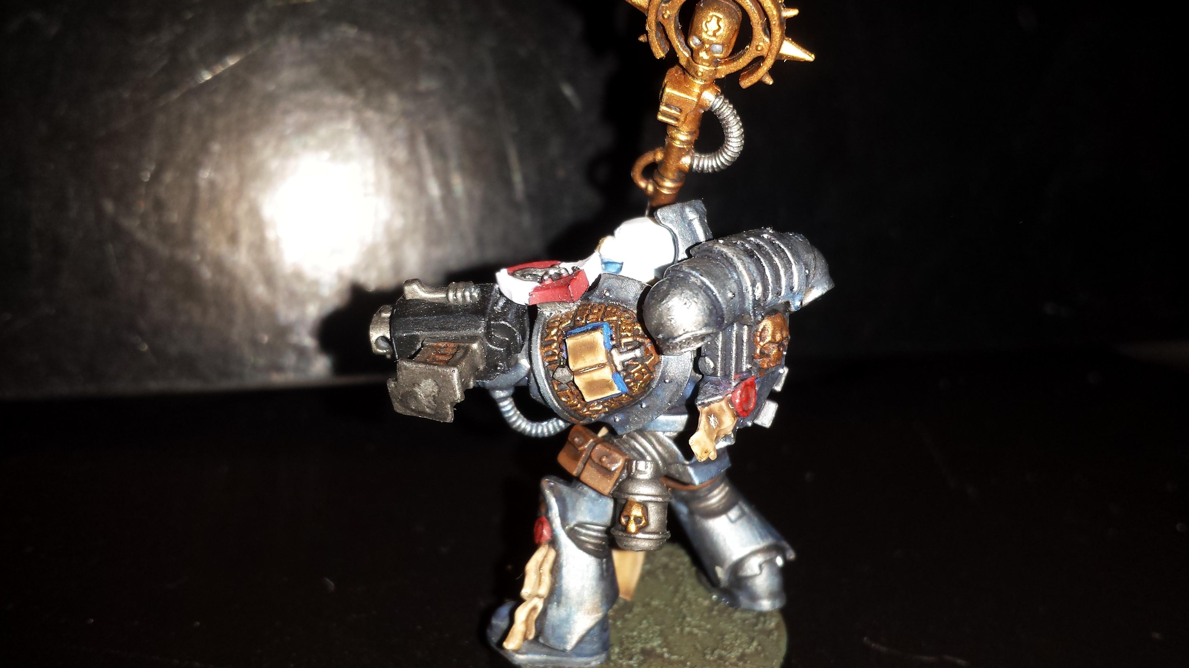 Deadshot, Grey Knight Purifiers, Grey Knights, Knight Of The Flame, Nemesis Warding Stave, Power Armour, Psyker, Purifiers