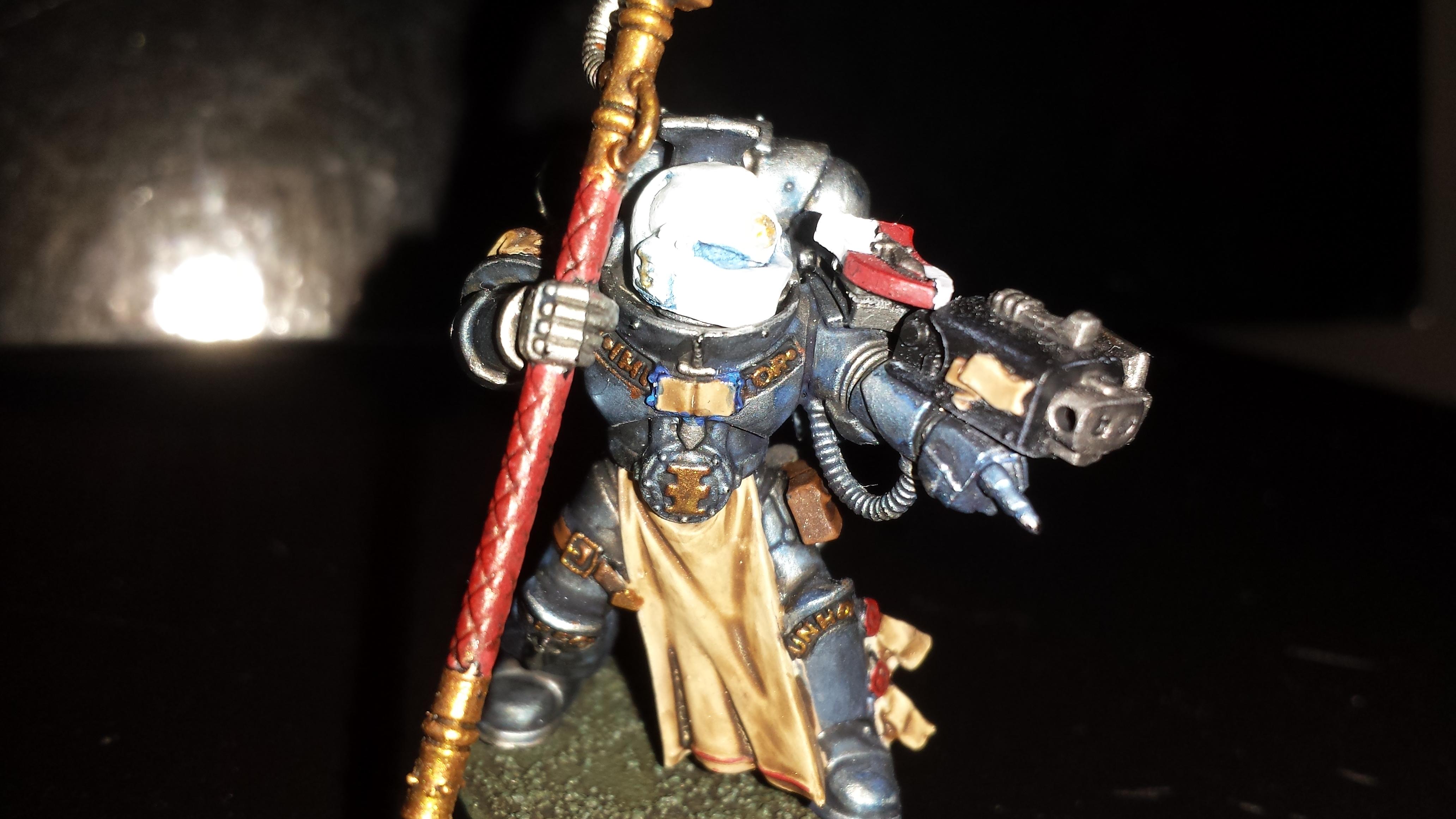 Deadshot, Grey Knight Purifiers, Grey Knights, Knight Of The Flame, Nemesis Warding Stave, Power Armour, Psyker, Purifiers