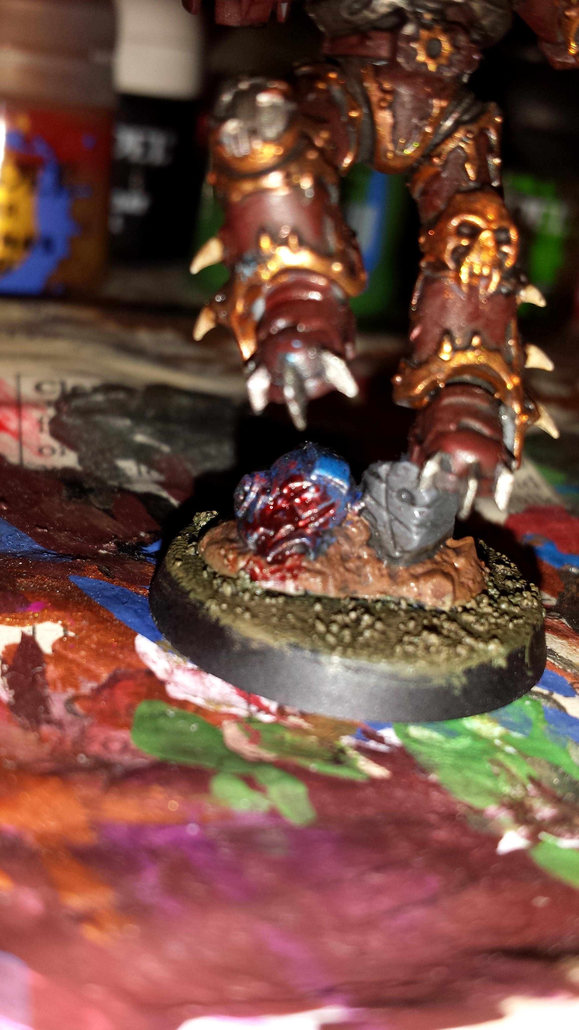 Chaos Raptor Champion, Chaos Raptors, Chaos Space Marines, Crimson Slaughter, Mark Of Khorne, Plasma Pistol, Power Sword, Space Marine Abuse, Ultramarine Abuse, Ultramarines