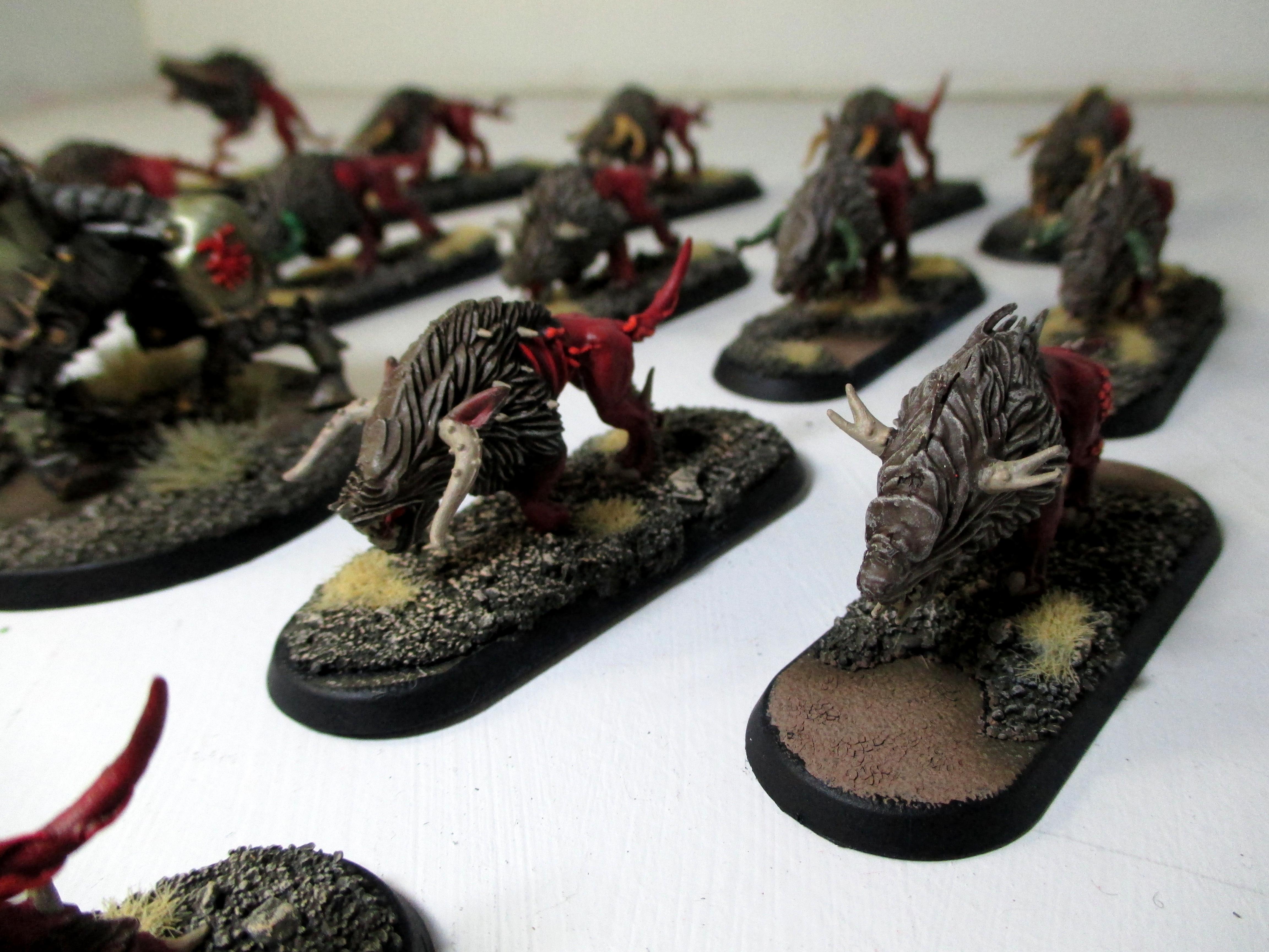 Chaos, Daemons, Flesh Hounds, Herald, Juggernaut, Khorne