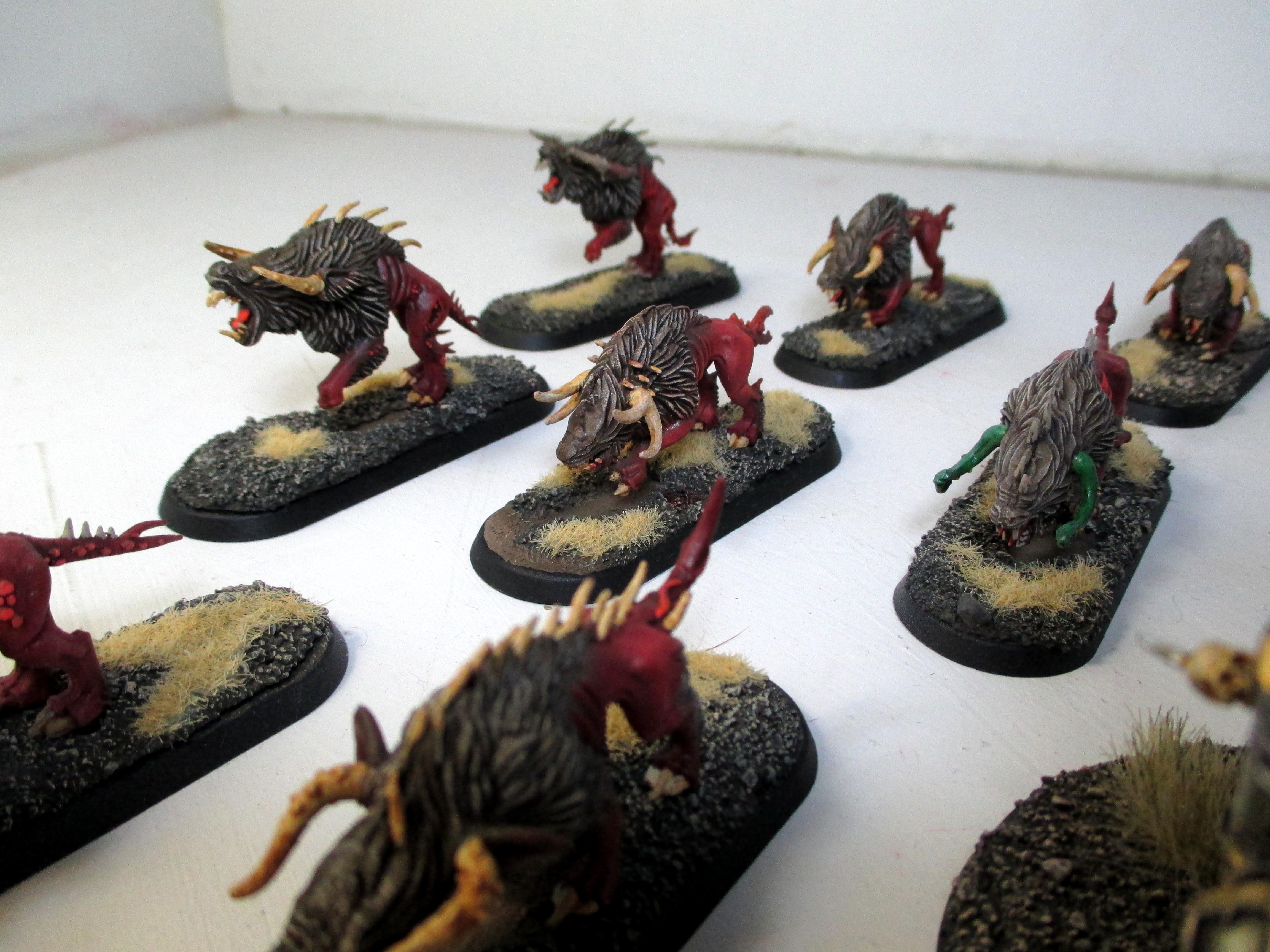 Chaos, Daemons, Flesh Hounds, Herald, Juggernaut, Khorne
