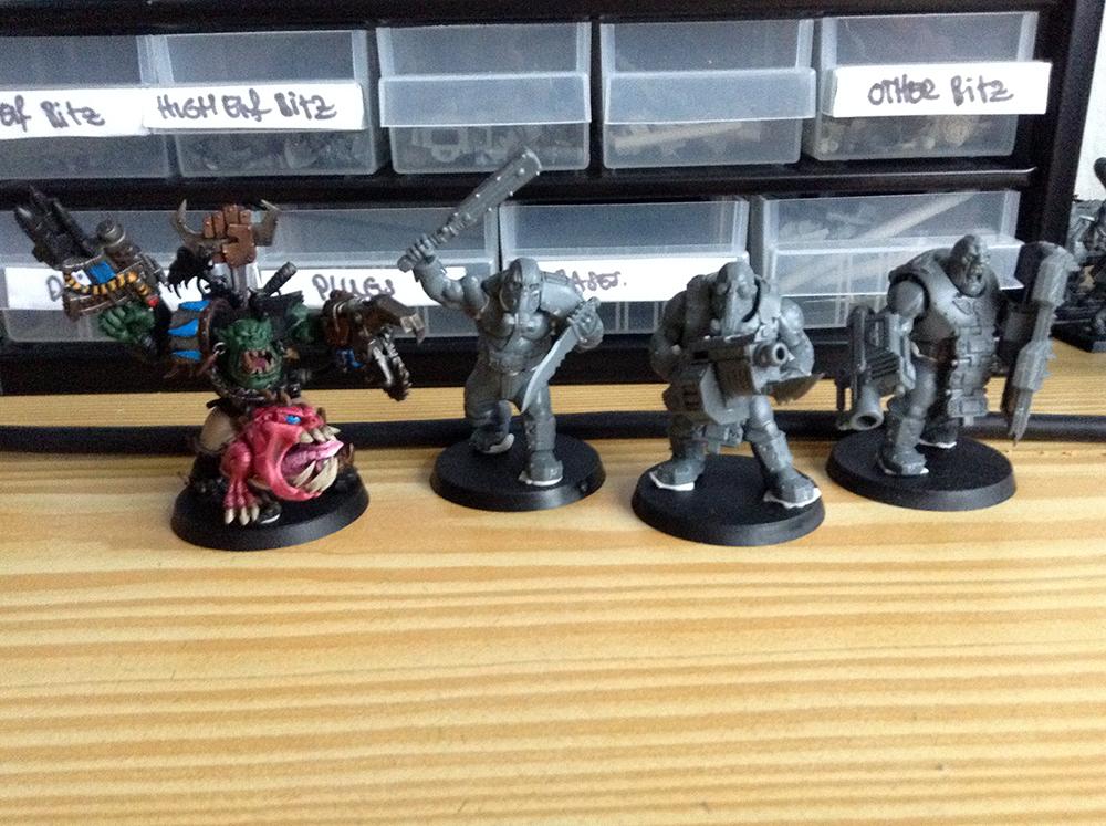 Astral Claws, Ogryns, Renegade, Tyrant's Legion