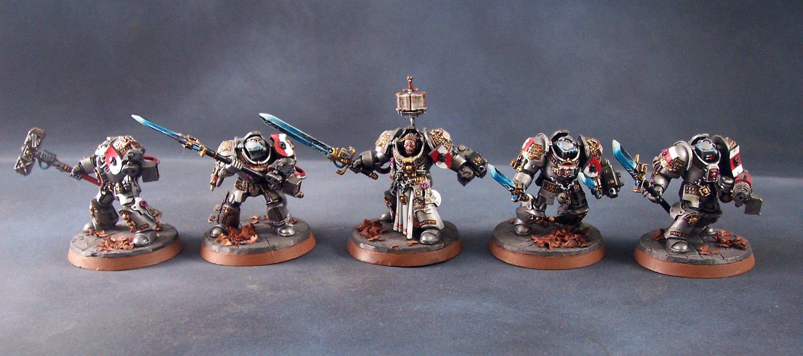 Grey Knights, Grey Knights Paladins, Inquisiton, Knights, Melee, Power Weapons, Terminator Armor