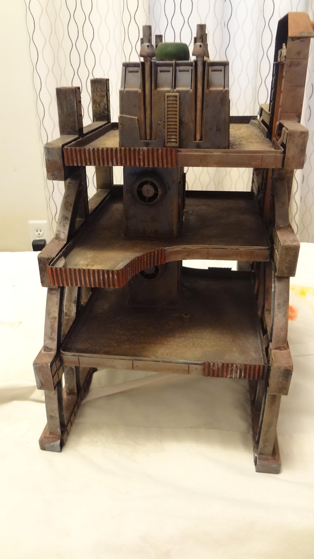 Buildings, Necromunda, Post Apo, Terrain, Toybashing