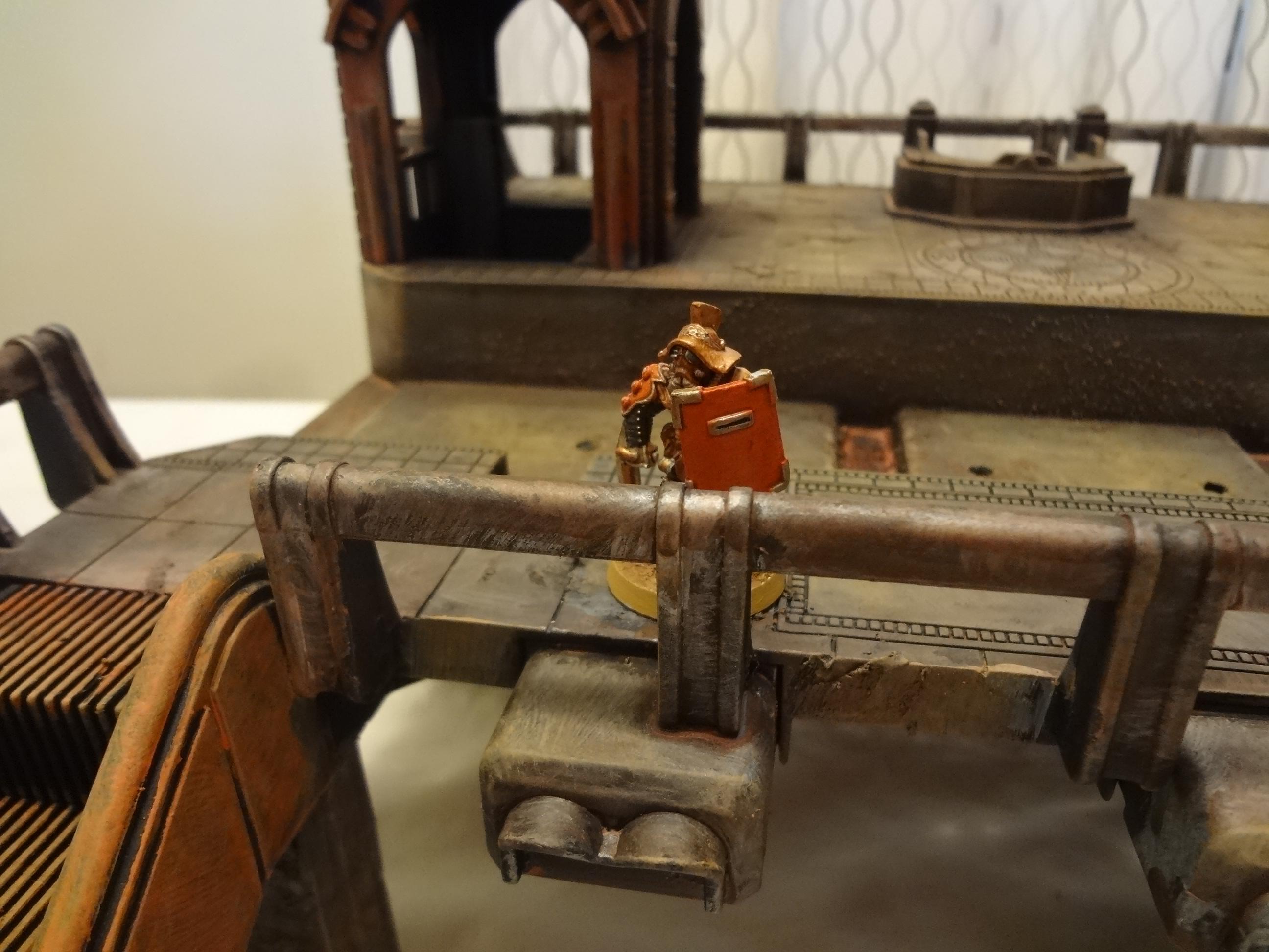Conversion, Do-it-yourself, Necromunda, Terrain, Toybashing, Train