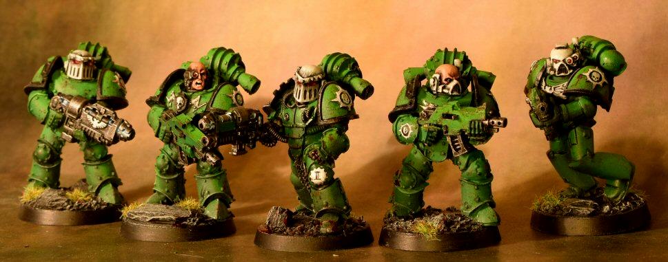 Grav Guns, Sons Of Medusa, Space Marines, Tac Squad