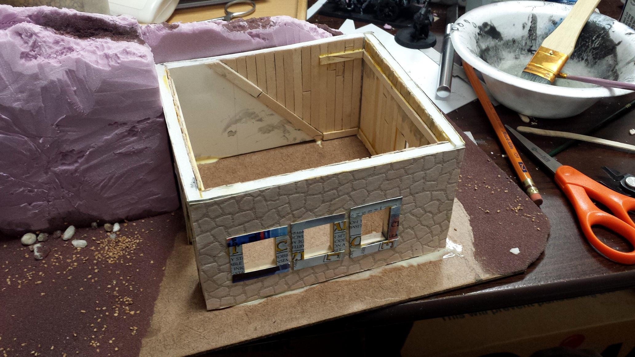 Blue, Commission, Hot Glue, Hotglue, Mesa, Pink, Styrofoam, Terrain, Tutorial, Waaazag, Waazag, Walls, Work In Progress